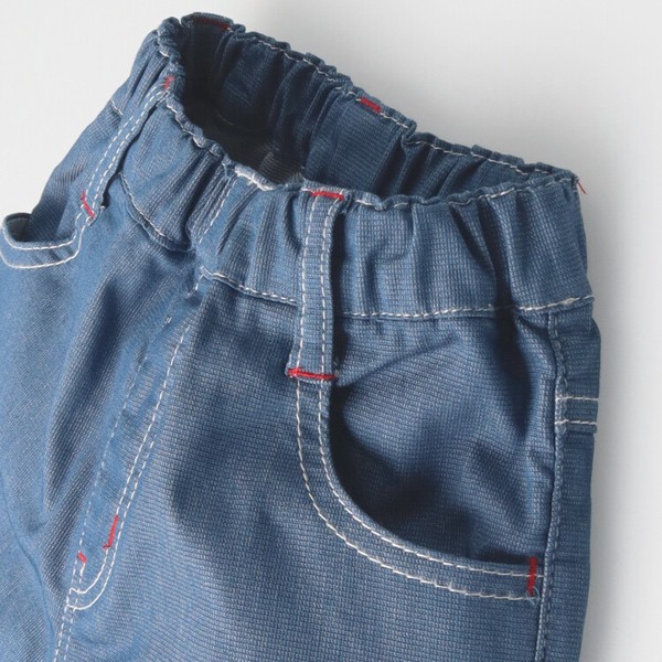 🆕【⭐訂購⭐】🌀 🇯🇵 日本直送 接觸涼感 網眼斜紋 牛仔 6分褲🌀 [ELCA-0272][260428]