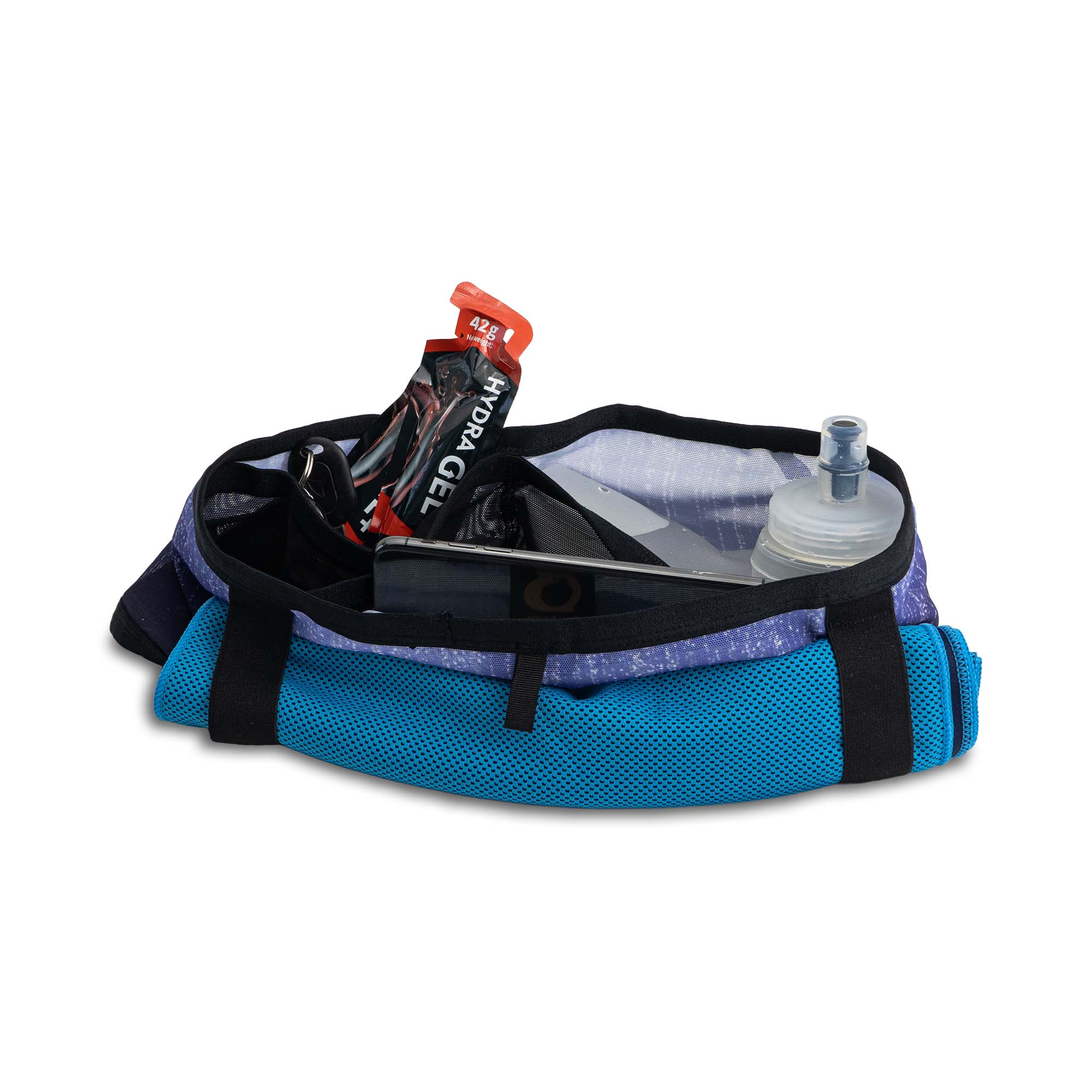 "MYSTIC"網質彈性超透氣貼身跑步腰帶腰包