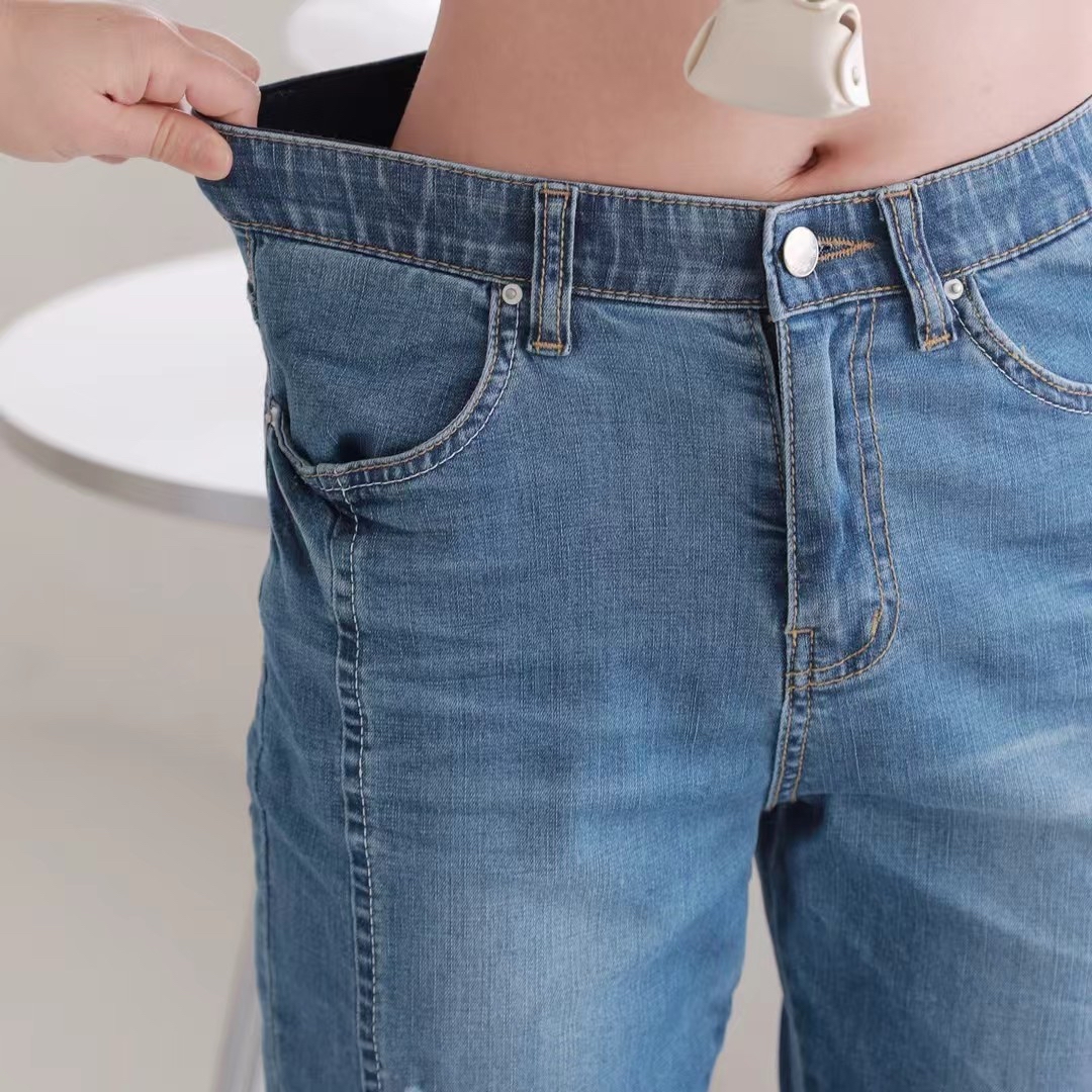 V 牌側骨彈性Cool Jeans 