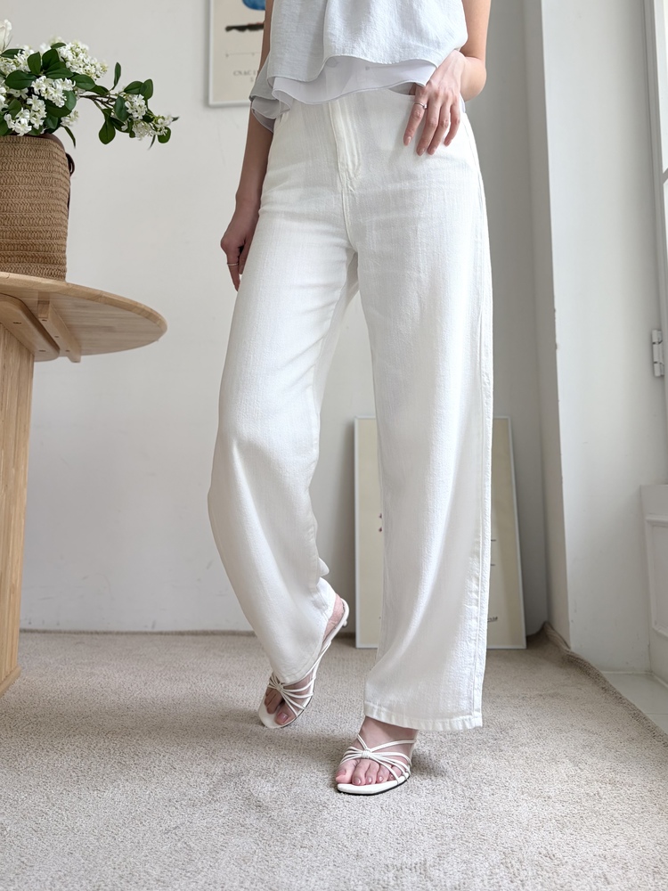 [極涼!!] Summer Lightweight White Jeans