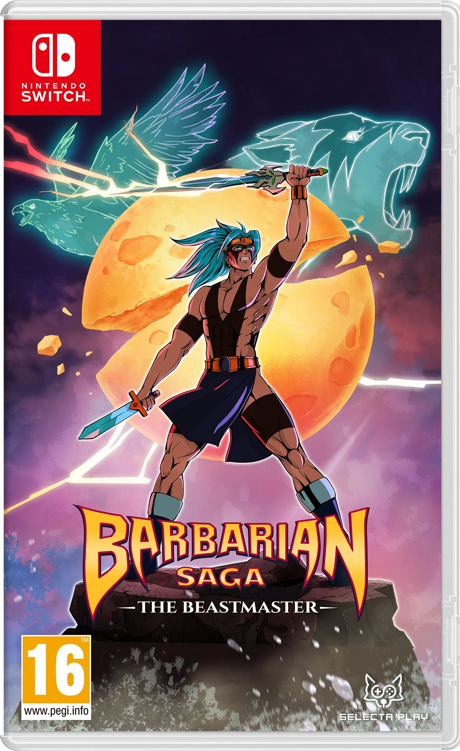 NS 野蠻人傳奇：獸王 Barbarian Saga: The Beastmaster 英文  (英文封面) NSW-4116