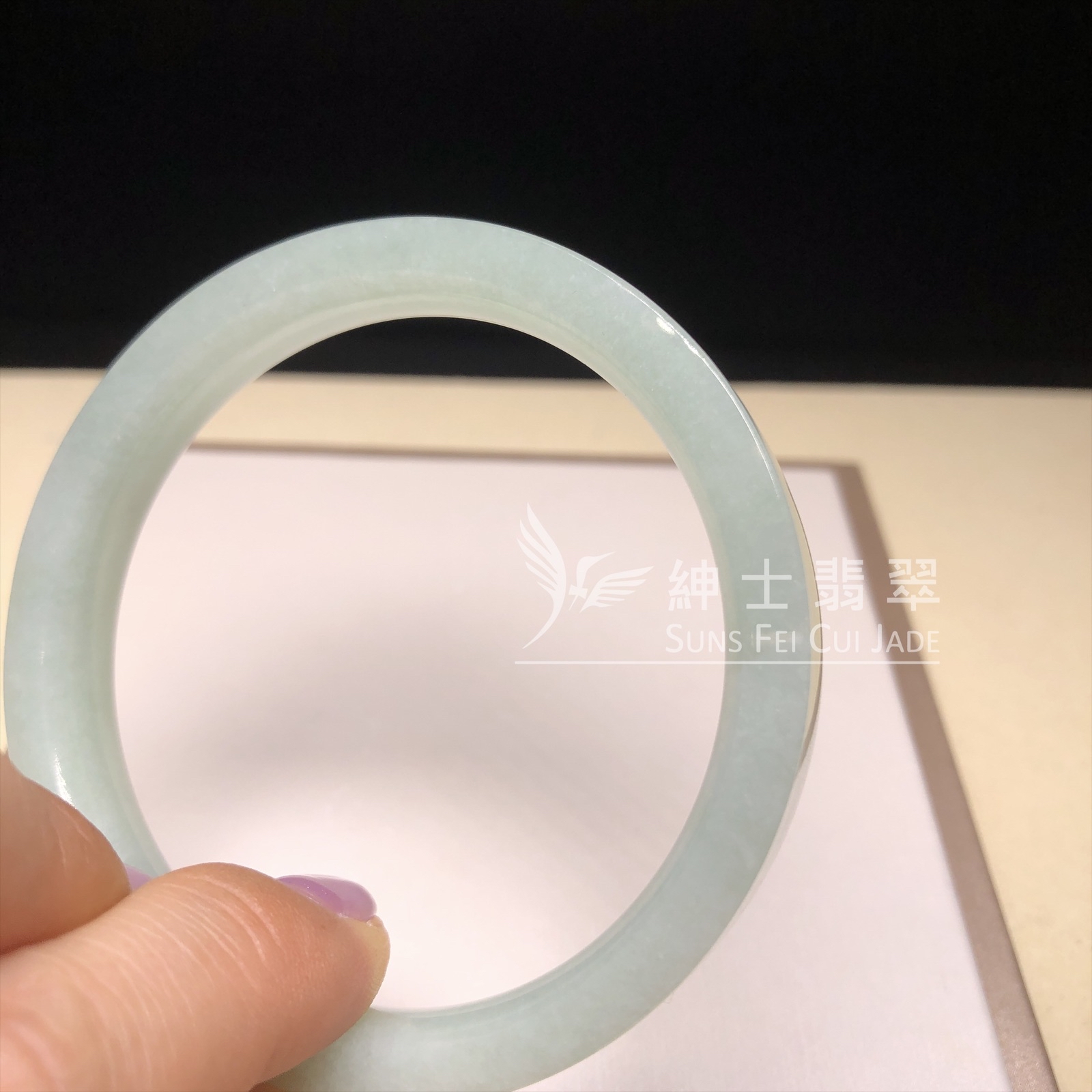 擺三橋晴水色方鐲55.5mm  YM00241