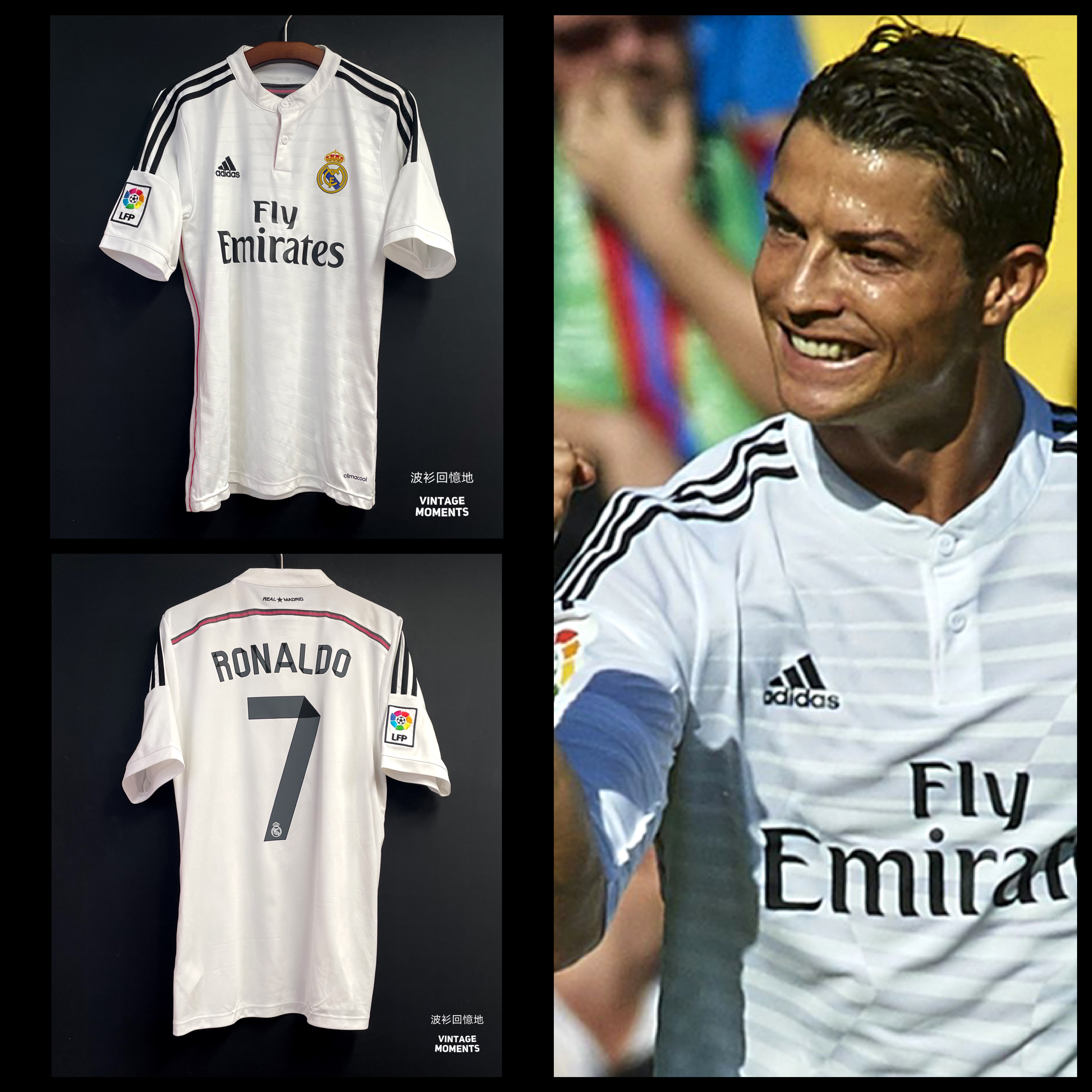 皇馬14/15主場 C朗拿度 MANCHESTER UNITED 2014-2015 HOME SHIRT RONALDO