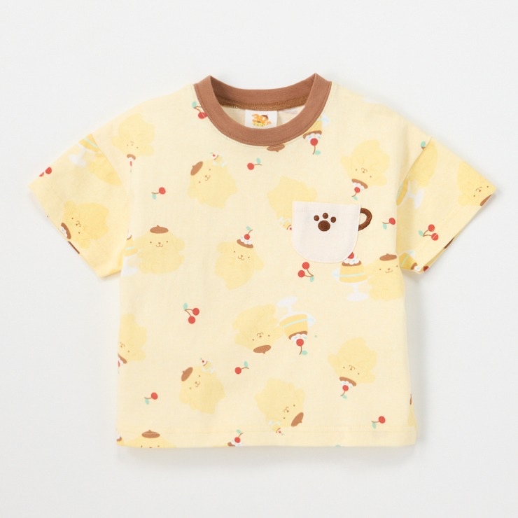 🇯🇵限量預訂 日本直送🇯🇵布甸狗滿印口袋短袖T恤