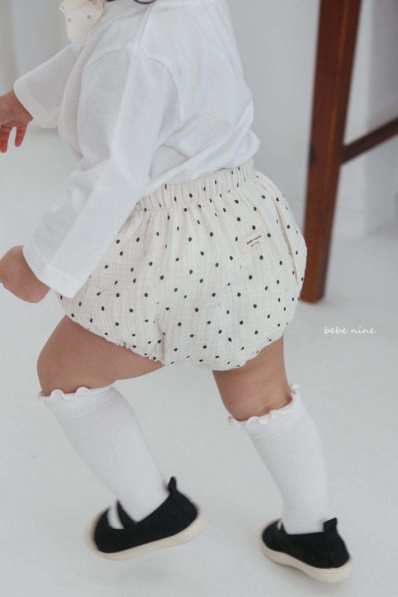 🌸預訂 韓國直送🌸🇰🇷Bebenine三色愛心碎花波點棉紗燈籠褲