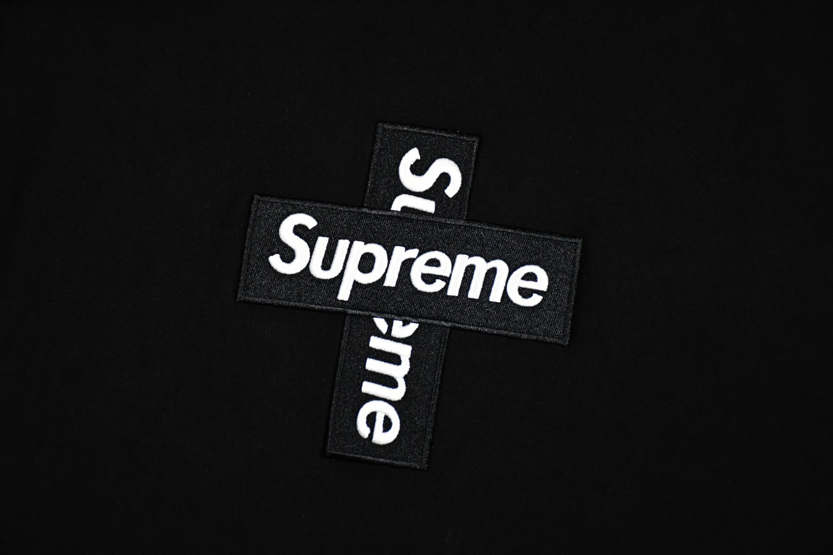 Supreme Cross Box Logo Hooded Sweatshirt