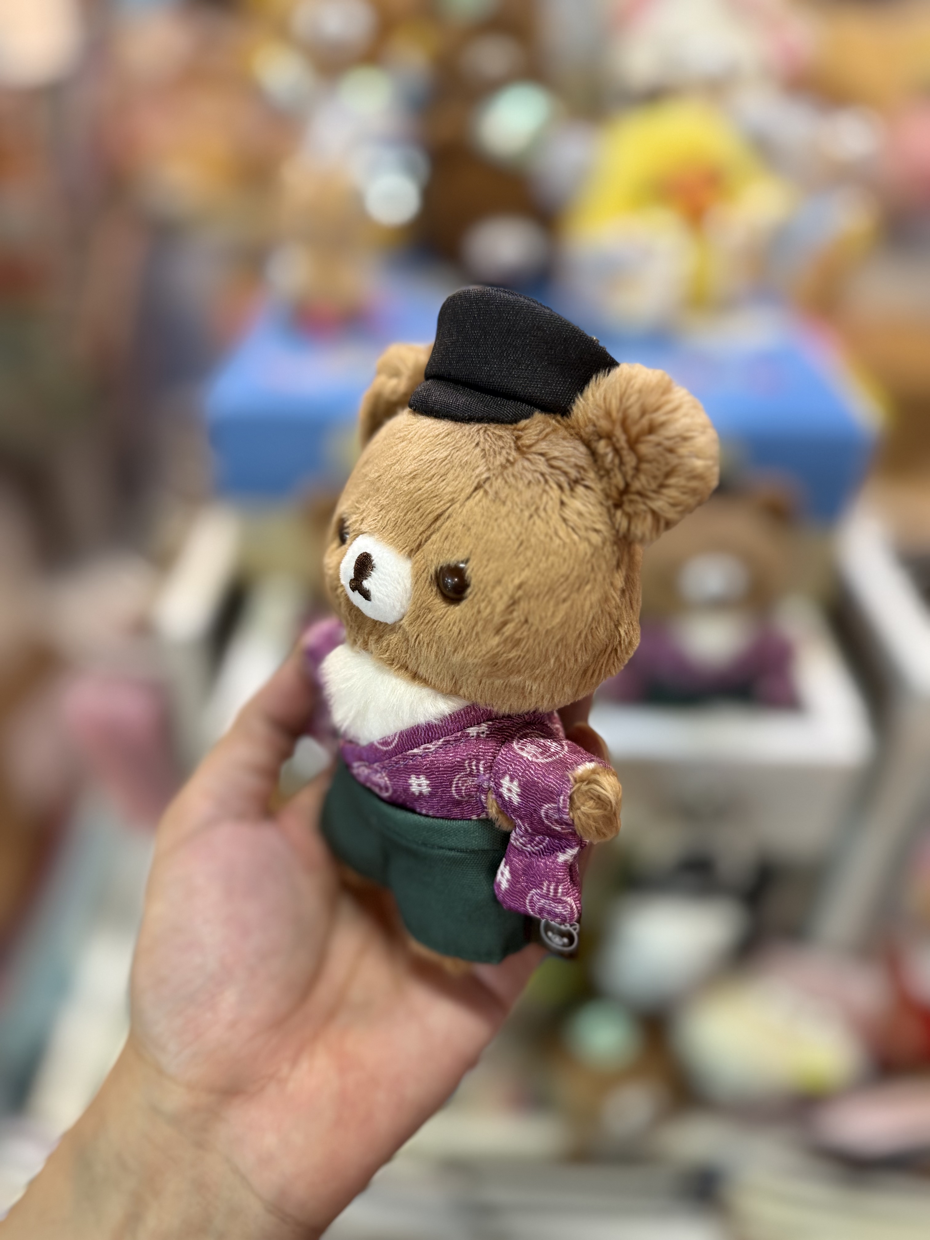 《現貨》全新日本道後溫泉店限定小熊掛飾