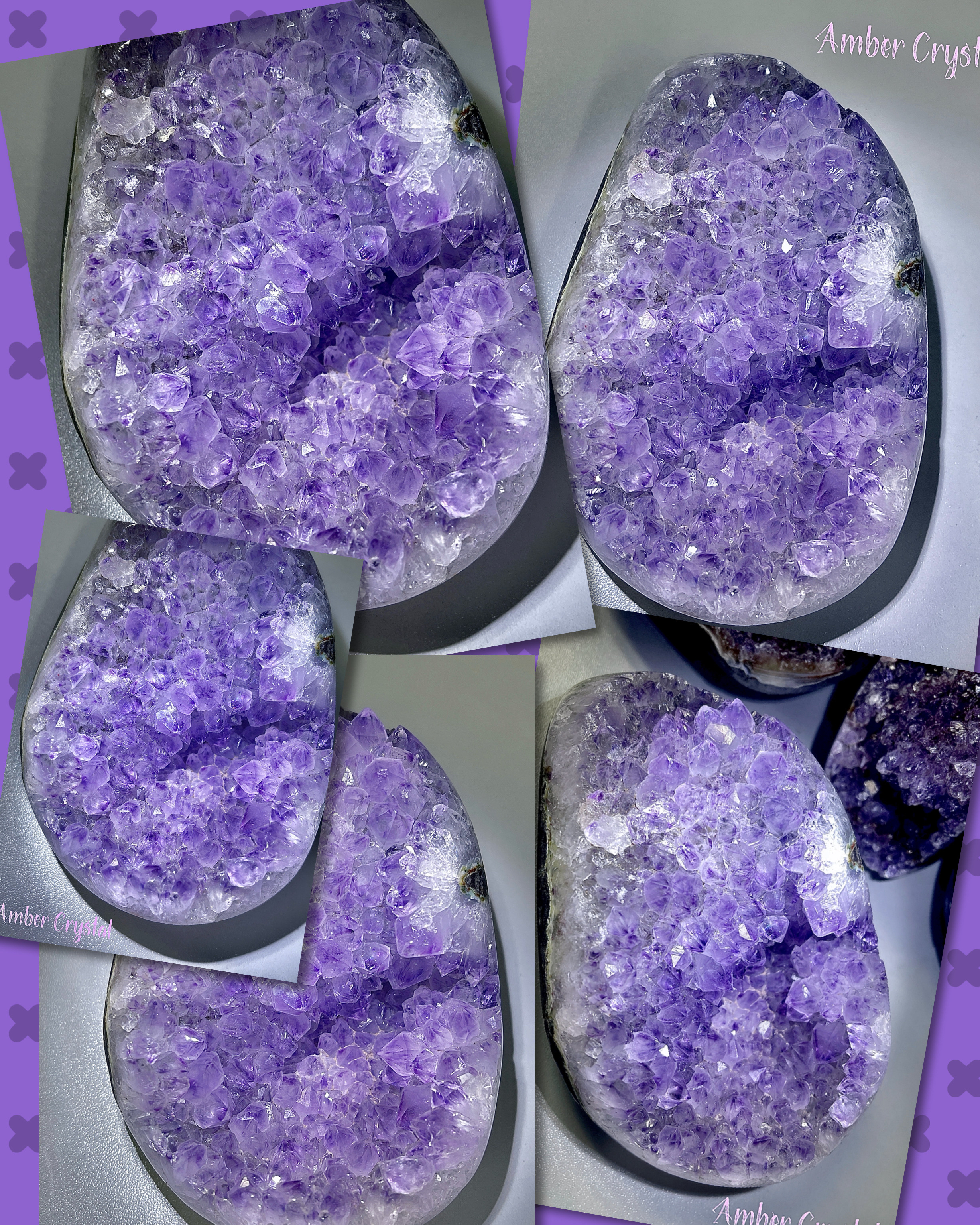 紫水晶簇/平板 Amethyst Clusters 