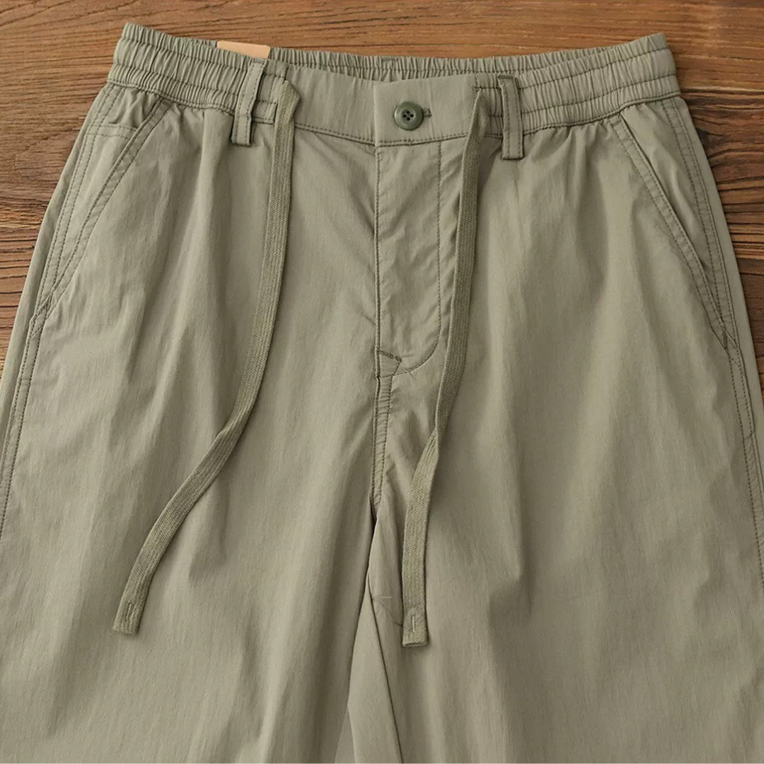 涼感微彈束腳褲