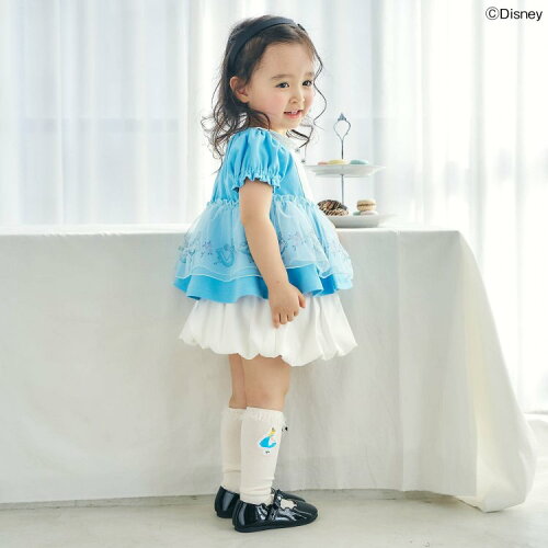 🆕【⭐訂購⭐】 🇯🇵日本直送🌀#AliceintheWonderland 荷葉邊小絲帶 長襪🌀[ELBA-0199][260308]