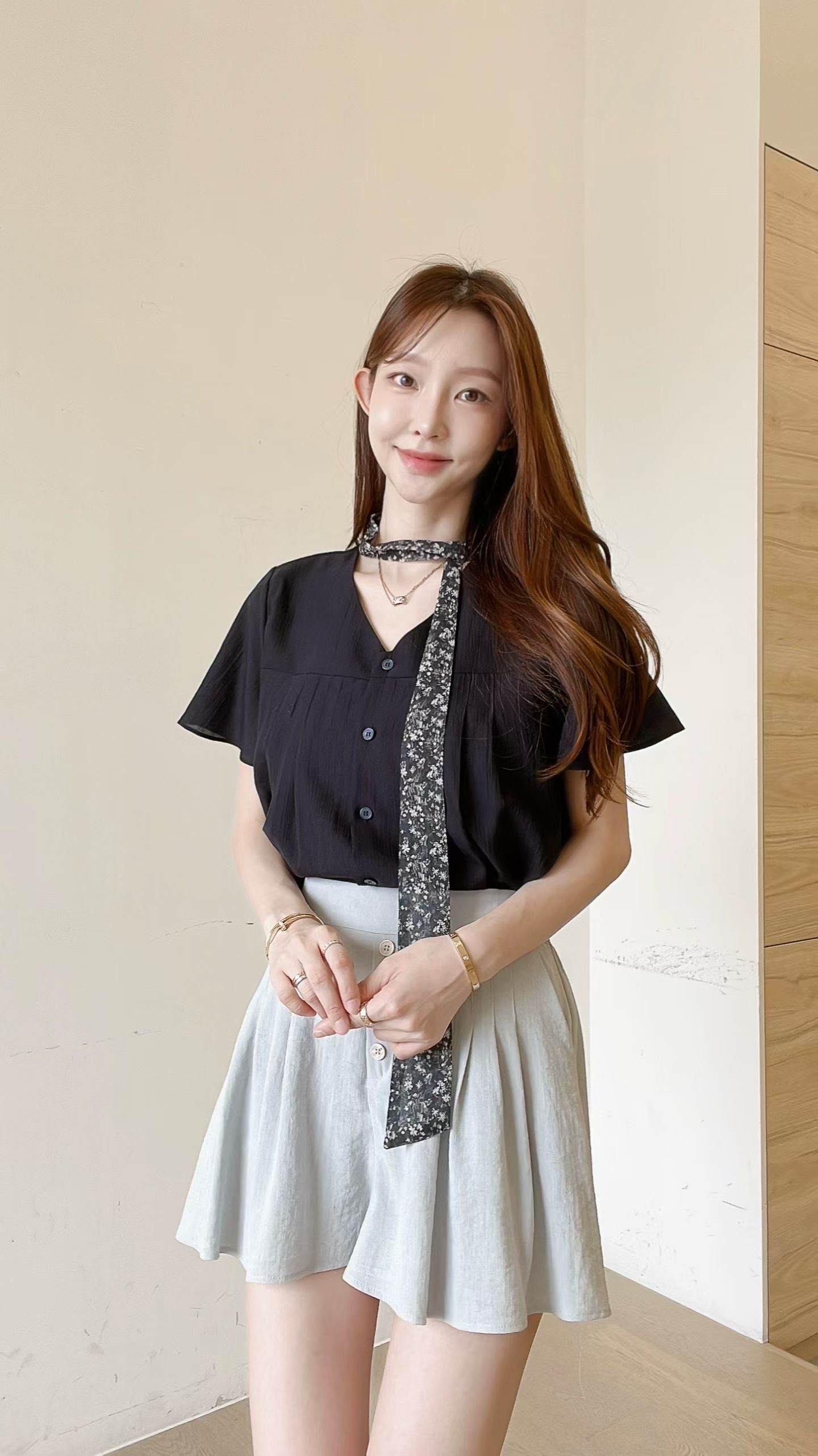 FV18 連絲帶blouse 