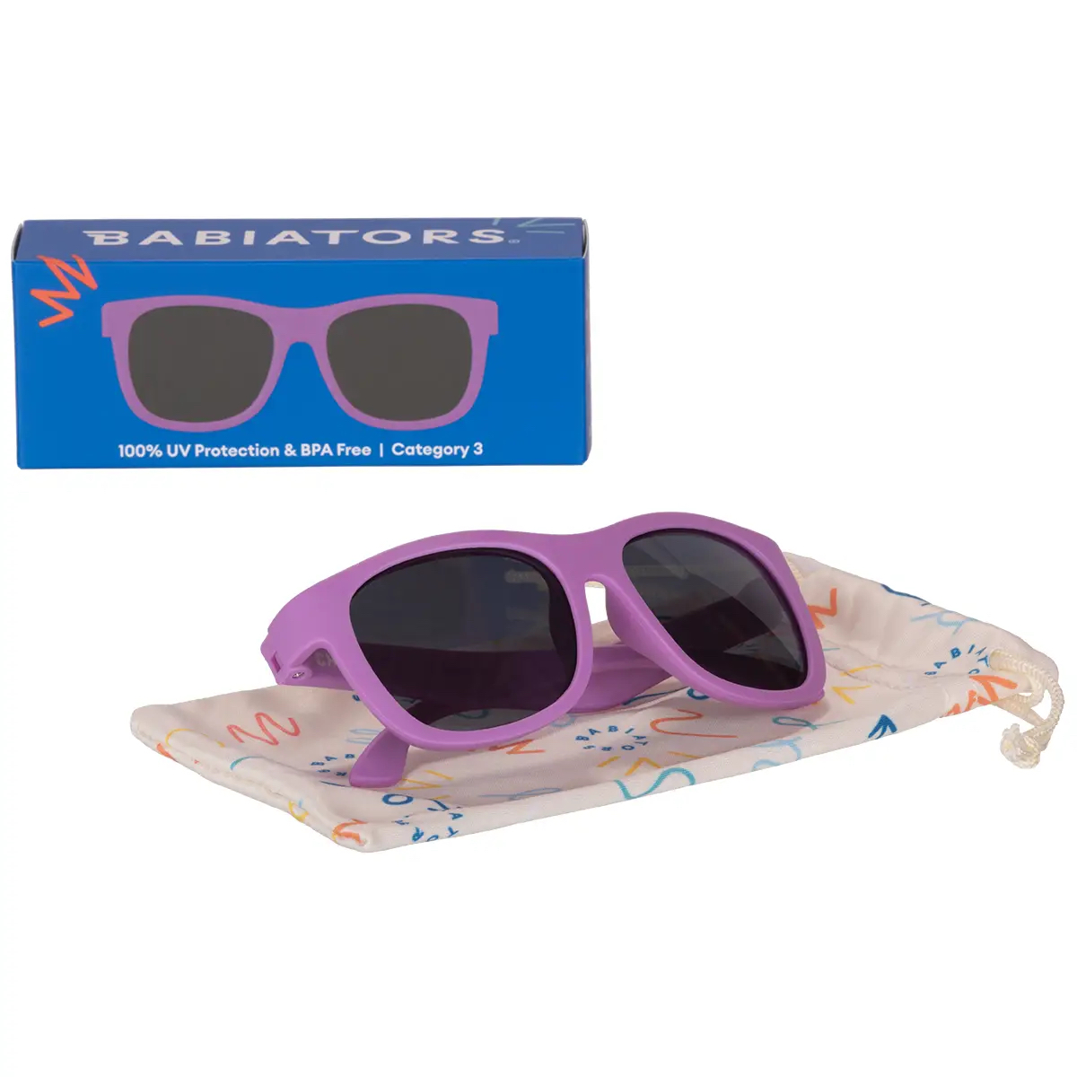 Little Lilac Navigator Baby and Kids Sunglasses