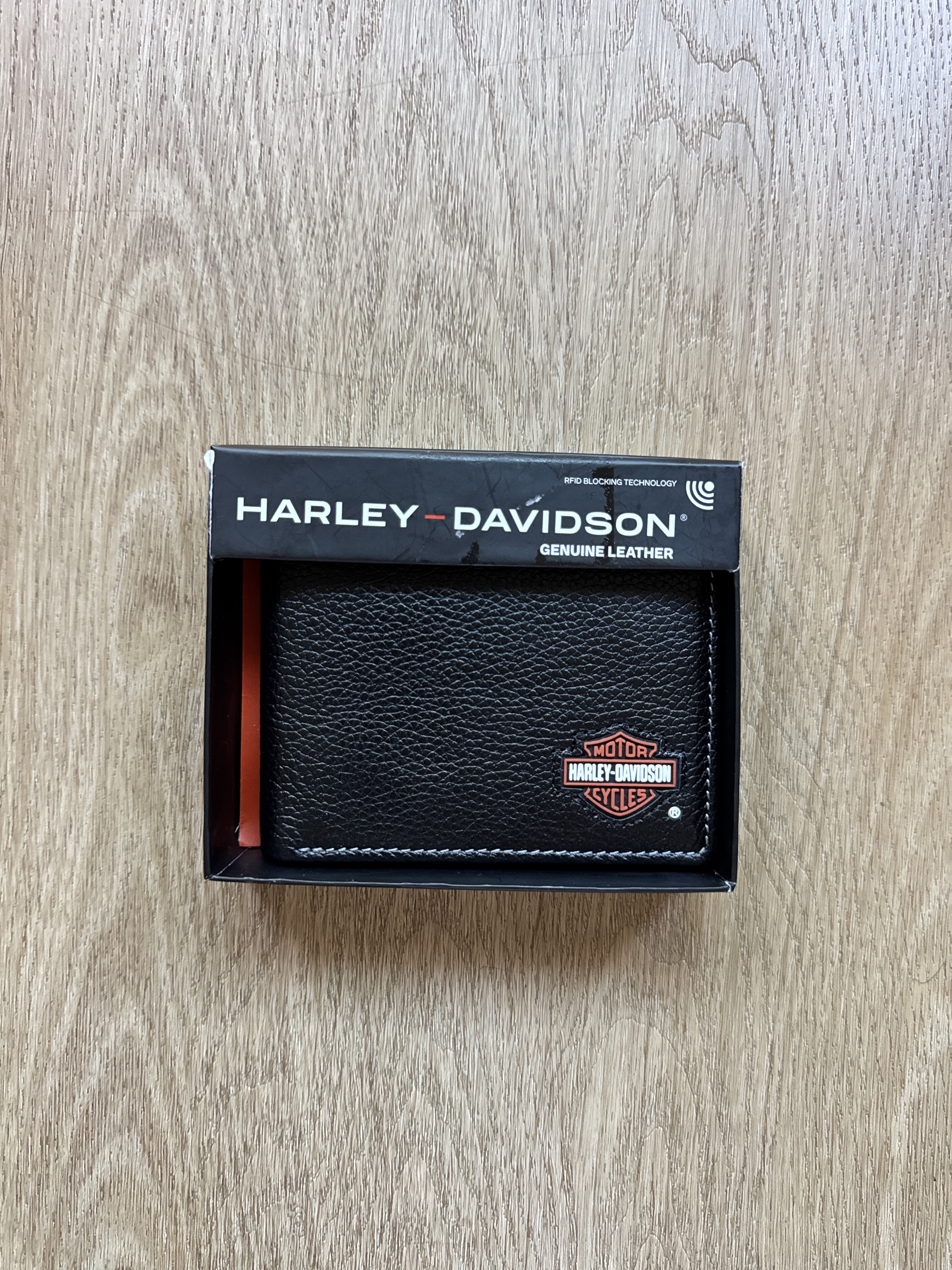 Harley-Davidson 男士真皮銀包（香港現貨）