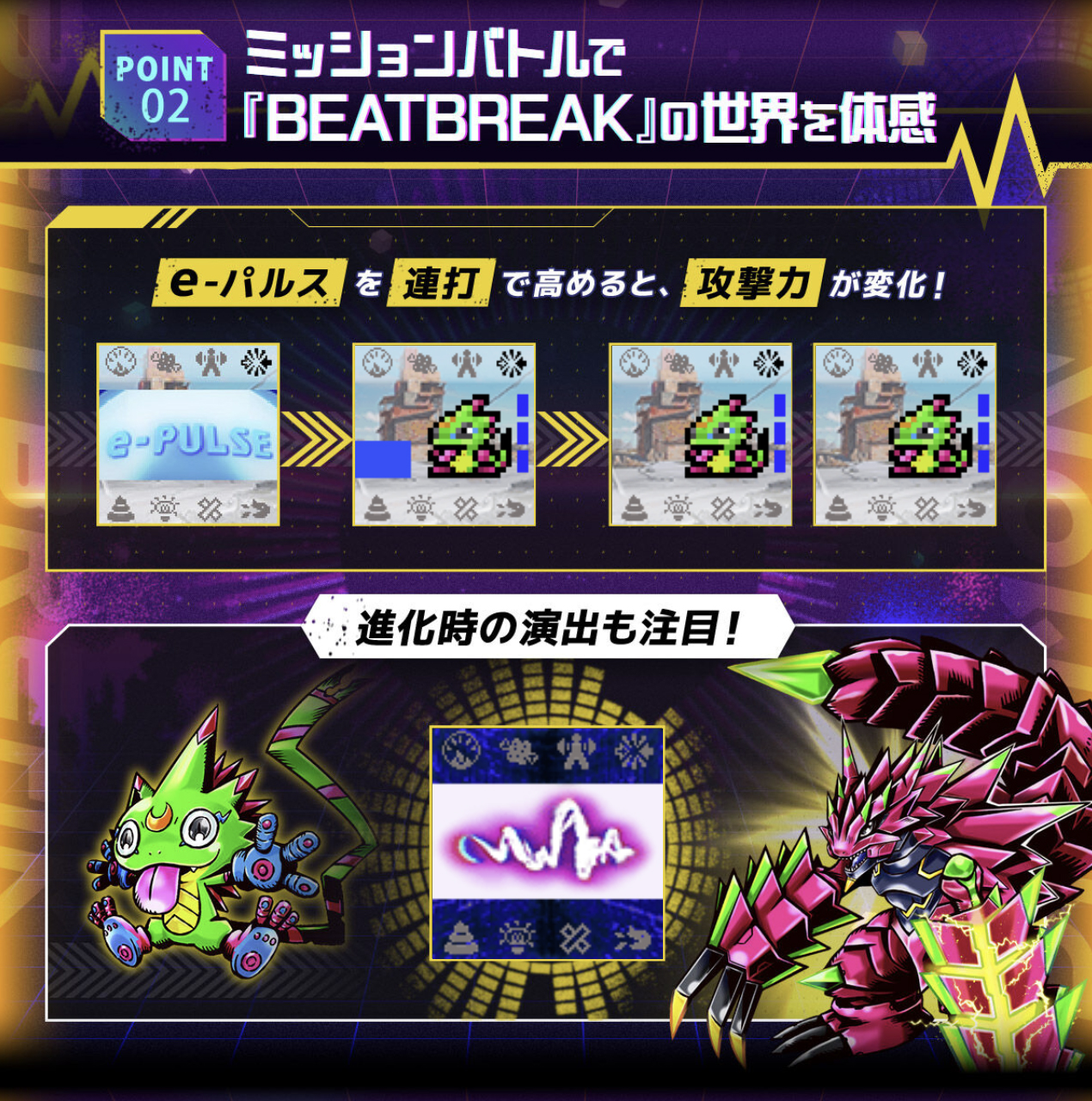 (預訂訂金 各$200) (總價 各$429) (魂限) Bandai 數碼暴龍機 彩色系列 Digital Monster COLOR DIGIMON BEATBREAK EDITION (Glowing Down Color / Digivolution Gekkomon Color) (行版)