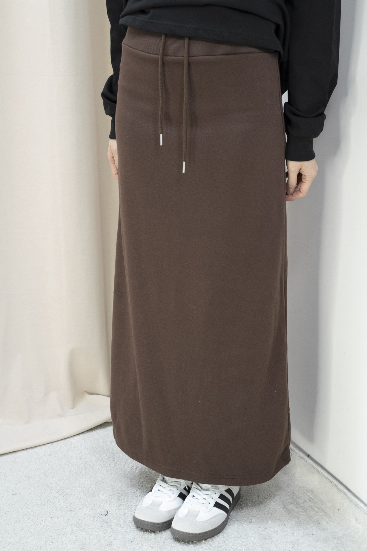 舒適棉不勒肚直順半身裙（5色）