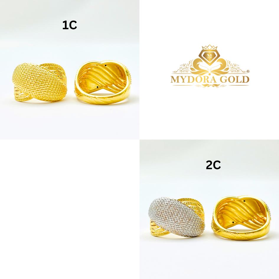 MYDORA Cincin Siciliaa Cross (5G) l EMAS 916/22K