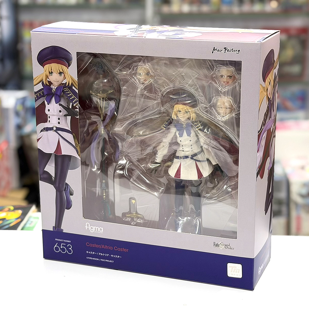 (行版) Max Factory figma 653 FGO Fate/Grand Order Caster/ 阿爾托莉亞·Caster 