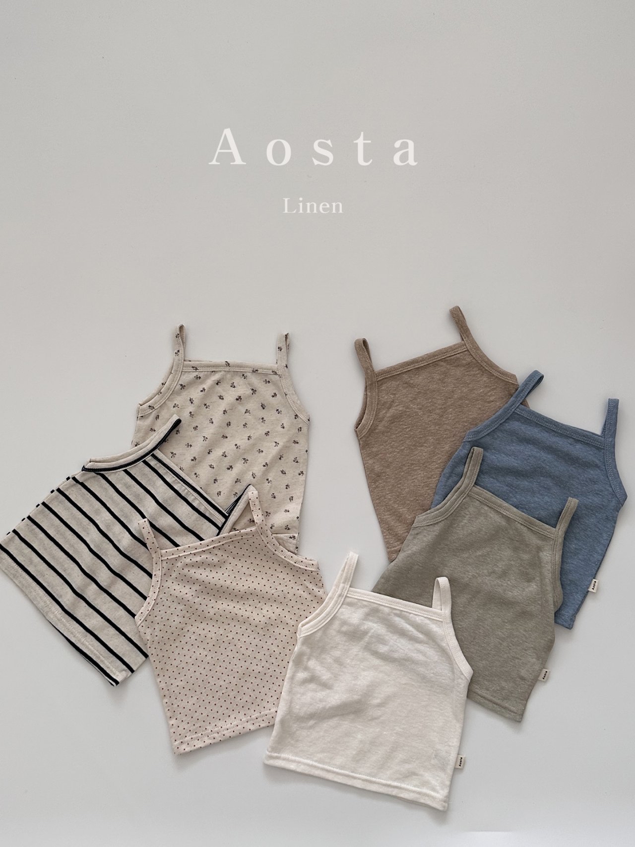 Aosta | LINEN VEST(Mint M 70-80)