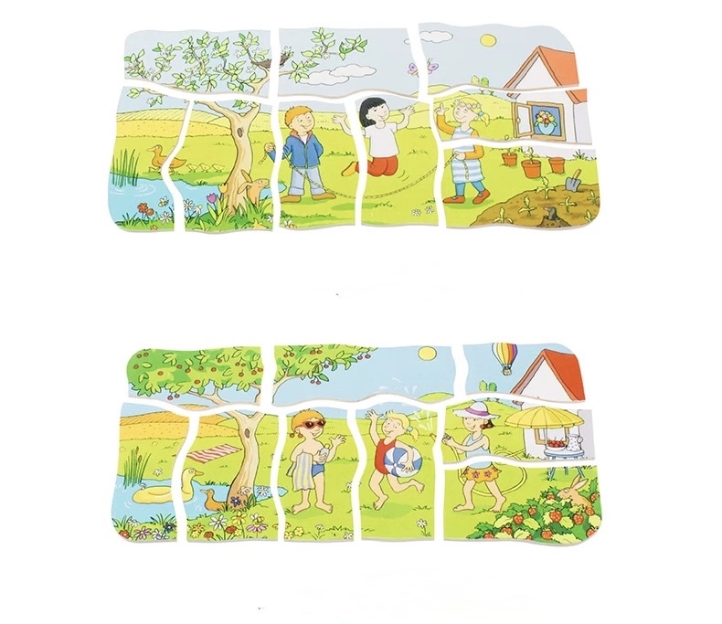 Beledue 四季多層拼圖