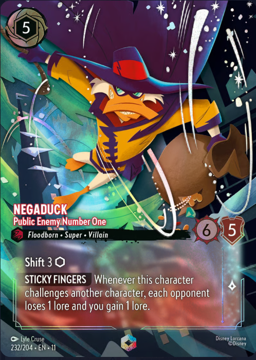 232/204 Negaduck - Public Enemy Number One E