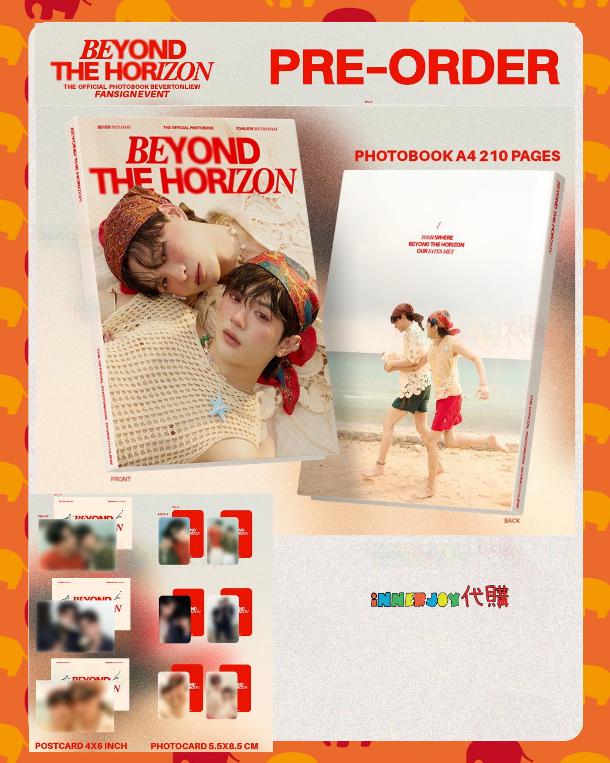 預購 | BeverTonliew - Beyond The Horizon The Official Photobook 官方寫真集