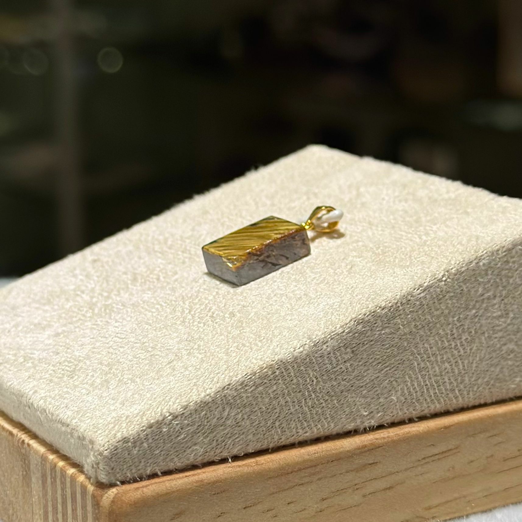 含鈦根 ✨ 金鈦晶吊墜 - 1