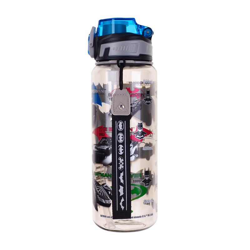 Batman 800ml BPA & BPS Free Water Bottle w/ Detachable Straw & Strap 膠水樽連可拆式飲管及手繩