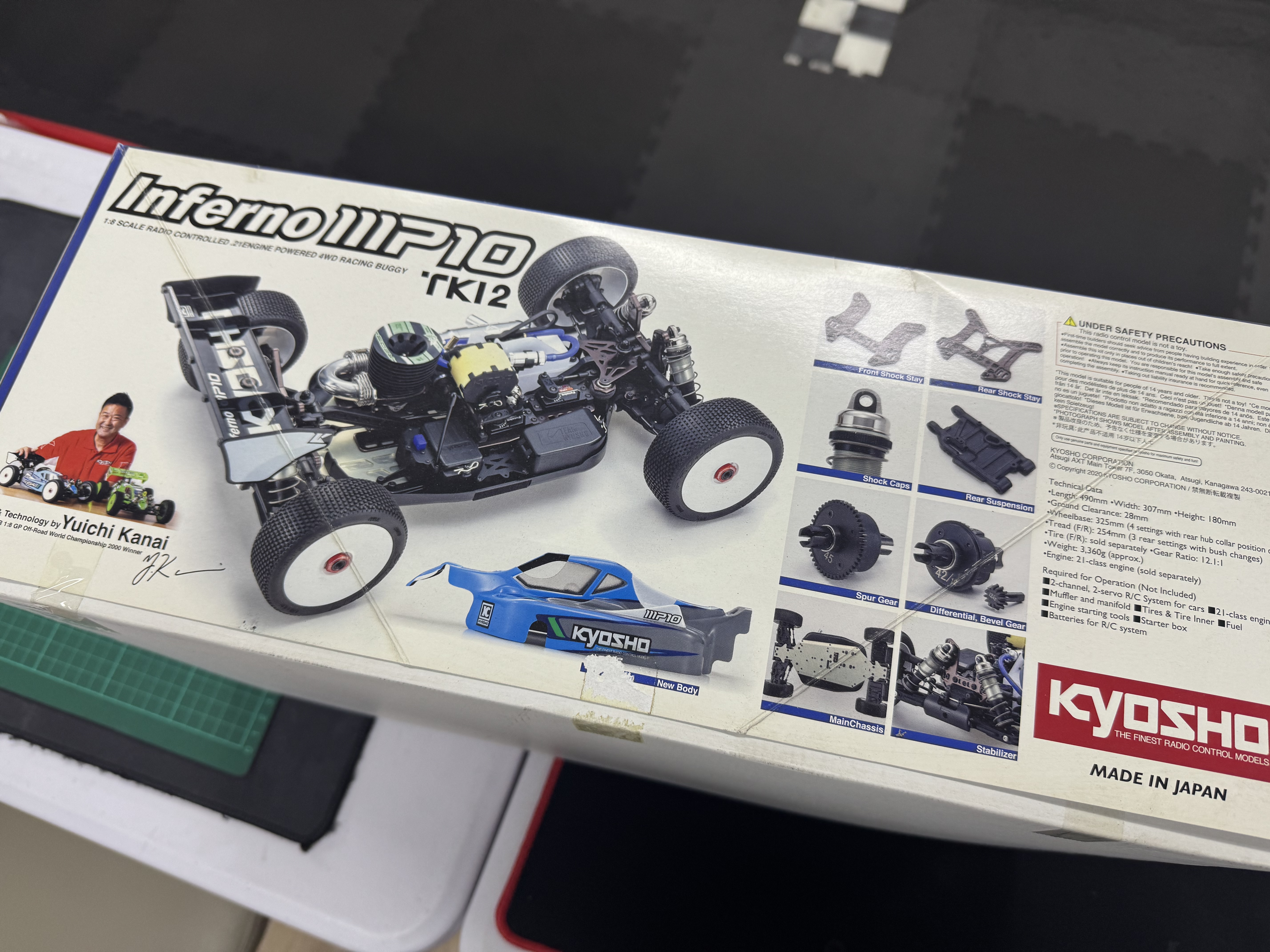 Kyosho 1/8 GP 4WD KIT Yuichi Kanai INFERNO MP10 TKI2  33022 