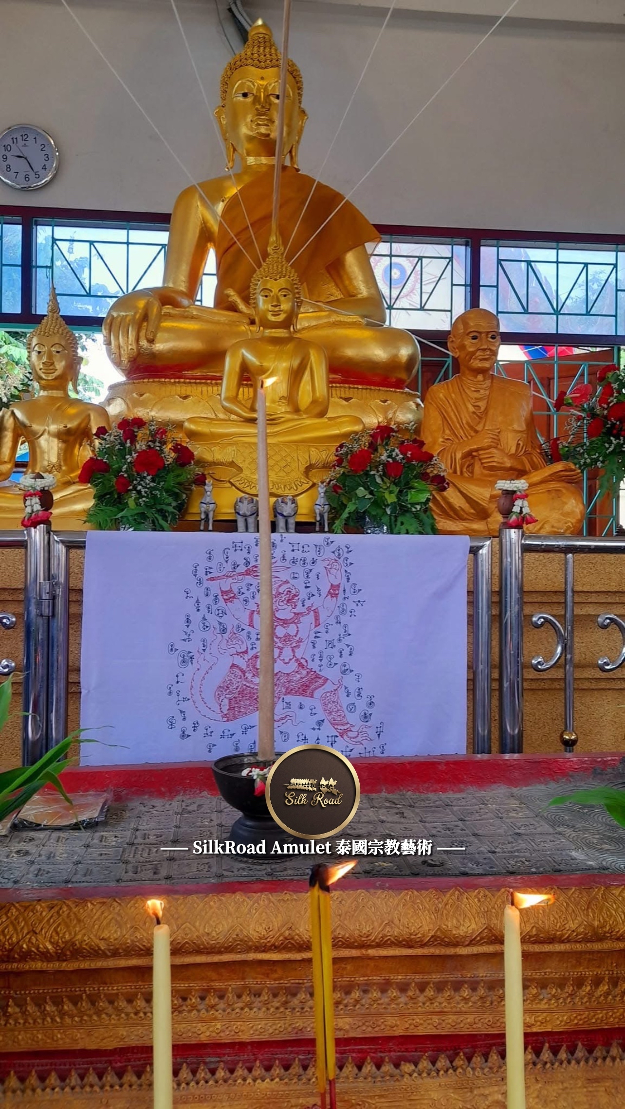 龍婆披贊  佛曆2565  太陽神力泥  猴神  夏努曼｜附光學級高透防水殼