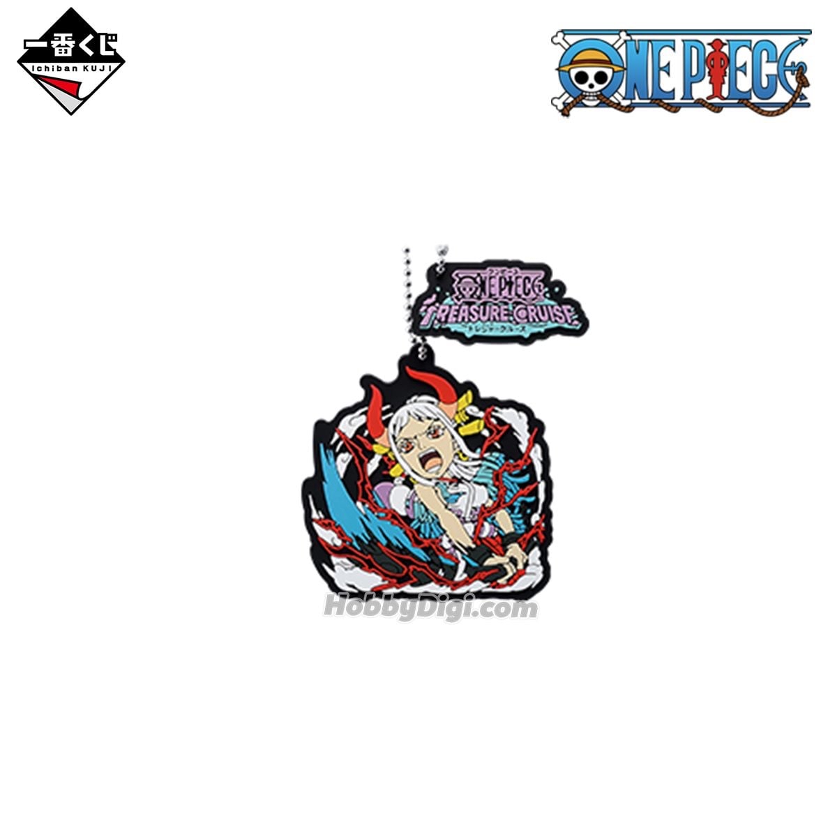  『現貨』海賊王 霸王之兆 with ONE PIECE TREASURE CRUISE一番賞I賞橡膠掛飾（Yamato）