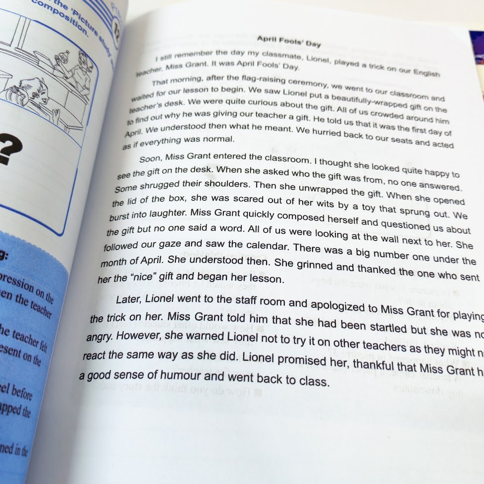 SAP Learning Creative Writing Workbook 1-6 (一套6本)  | 新加坡英文寫作SAP07