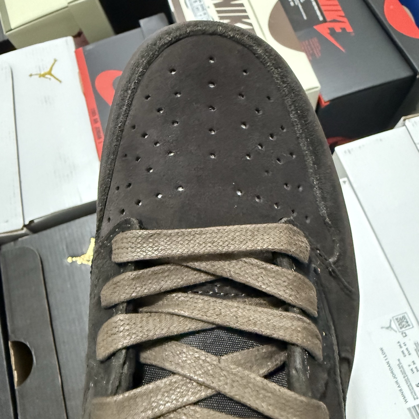 Nike Air Jordan 1 Retro Low OG SP Travis Scott "Velvet Brown" DM7866-202