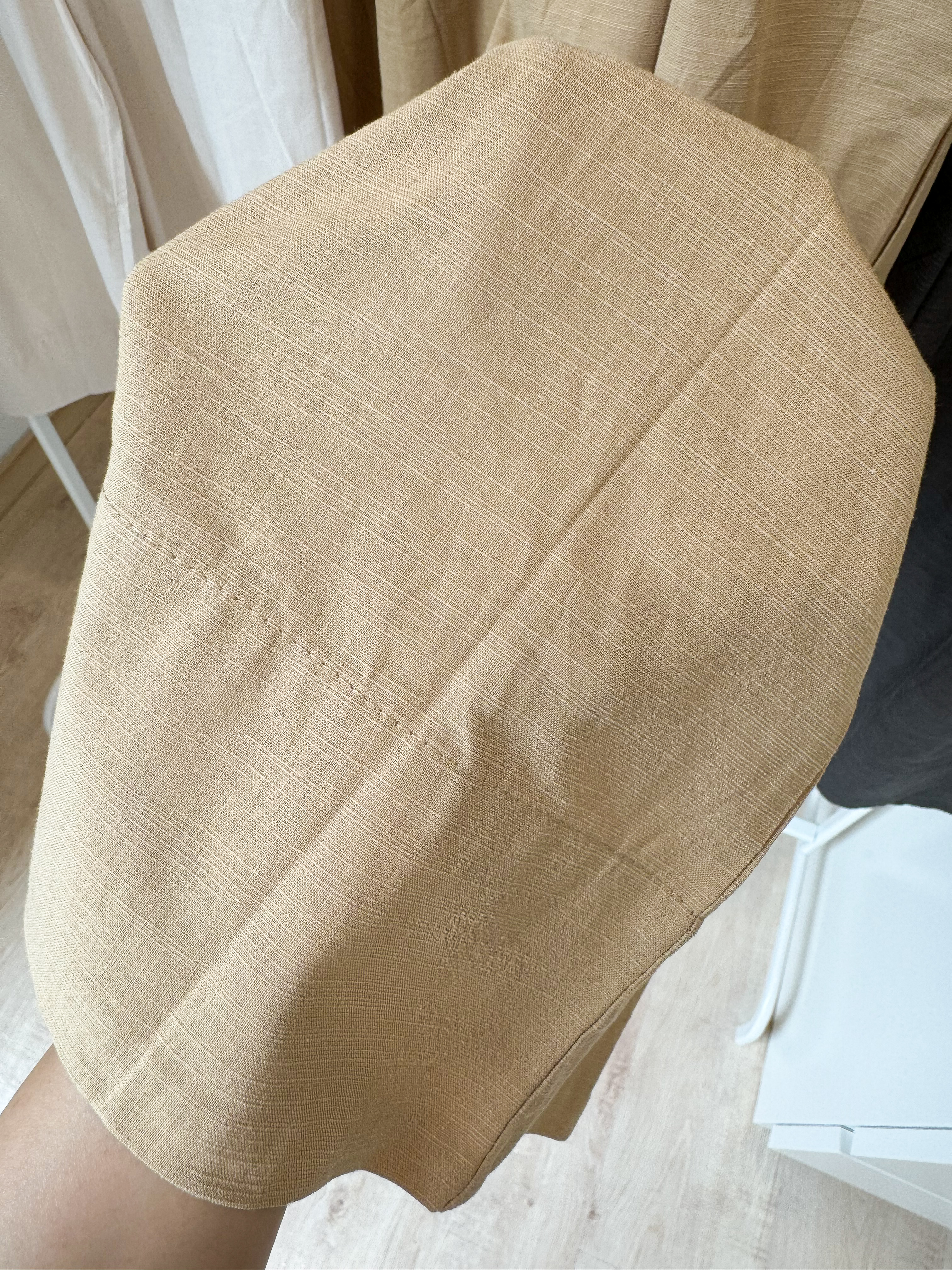 Cotton Linen Straight Wide Leg Trouser 必入！小个子梨形也能穿出大长腿！休闲直筒阔腿棉麻长裤 （3 Colours )