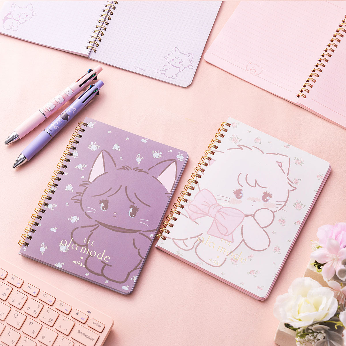 🎀【預訂】Lil ala mode ❤︎ mikko B6 note book - Cool