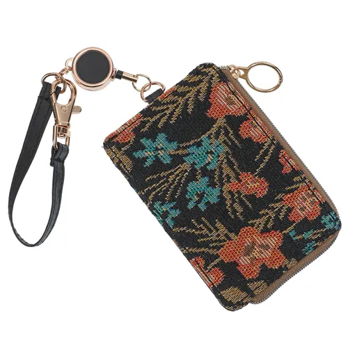 日本🗾品牌可伸縮L形拉鏈式證件套匙扣現貨💞