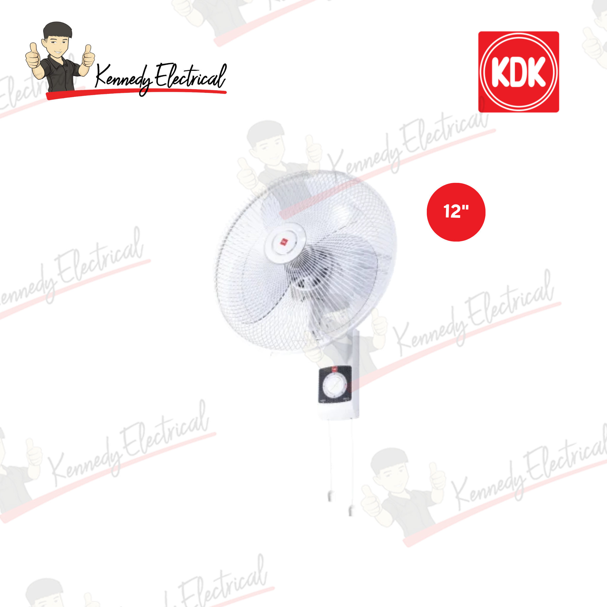 KDK 12" Wall Fan KU308