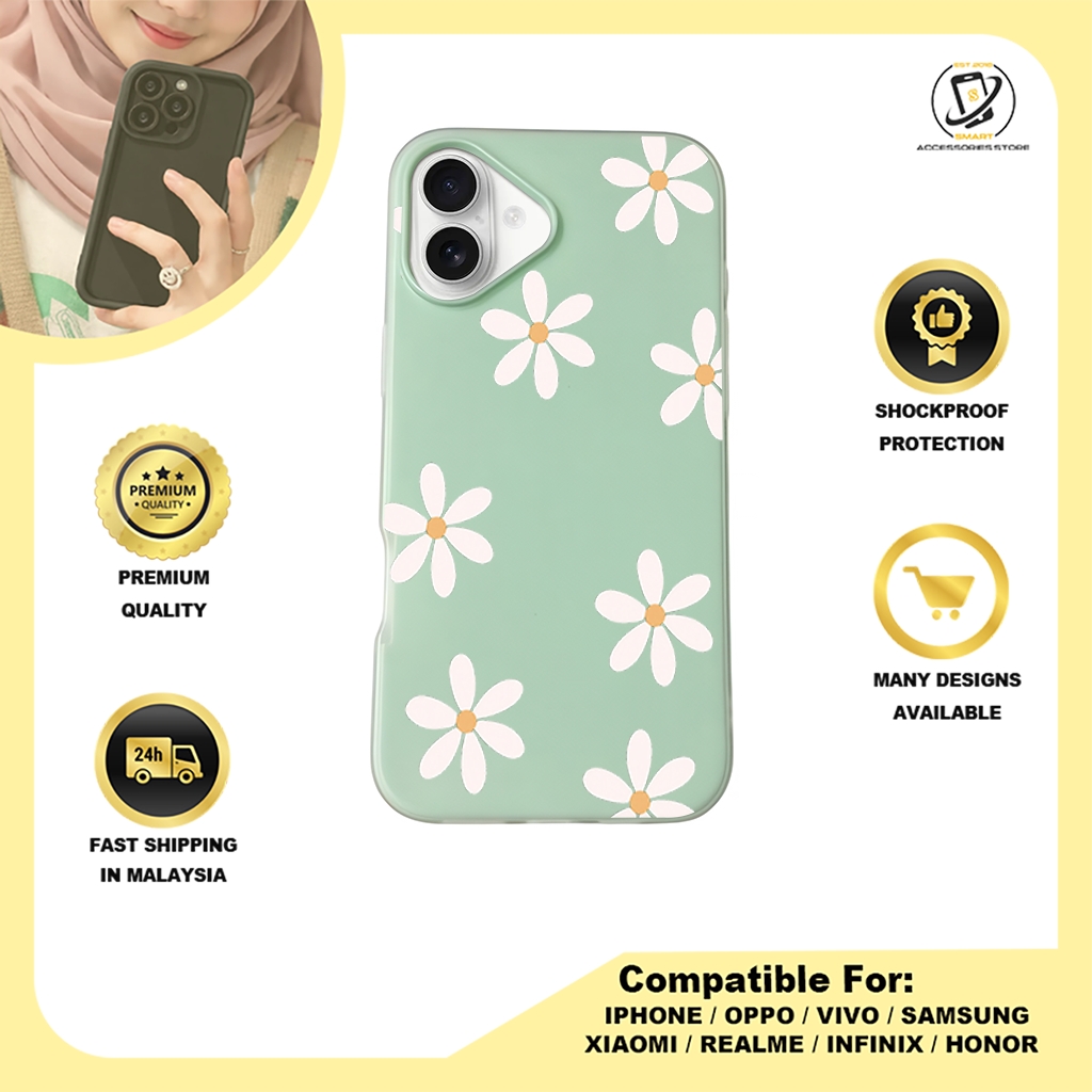 JELLY CASE PHONE FOR IPHONE - DESIGN FLOWER M