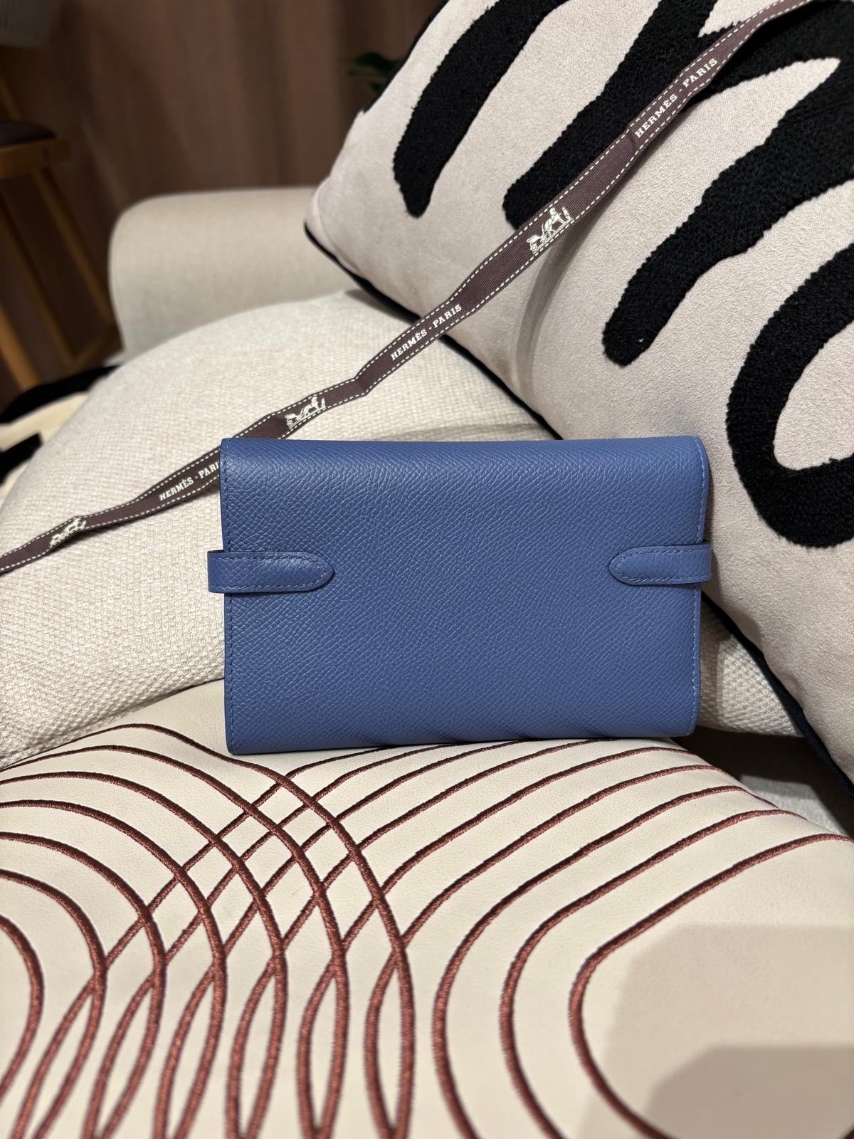 Hermes Kelly Wallet Stamp C 100%Authentic, 98%new ✅Dust bag