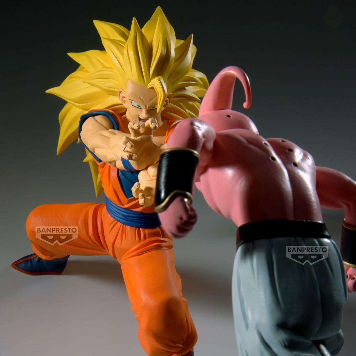 Banpresto, Match Makers Figure: Dragon Ball Z, Majin Buu (Pure) vs Super Saiyan 3 Son Goku 龍珠Z 魔人布歐 vs 超級撒亞人 孫悟空