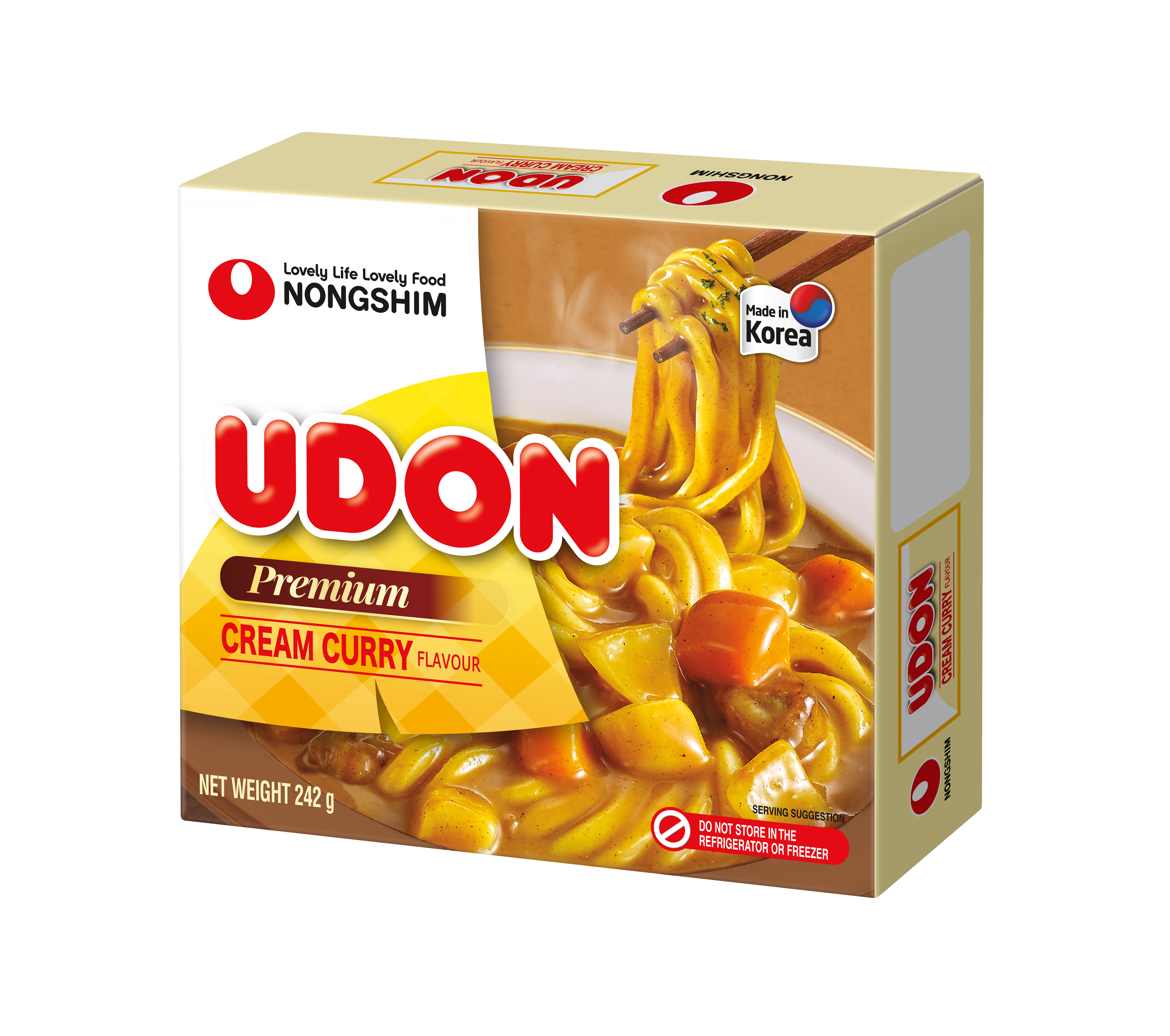 農心忌廉咖哩味烏冬 | 242g | Nong Shim Premium Cream Curry Flavour Udon