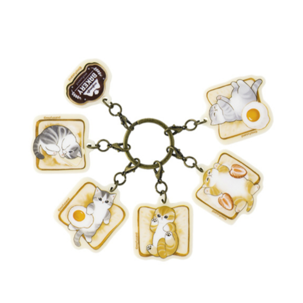 Mofusand 鯊魚貓 匙扣套裝｜預訂