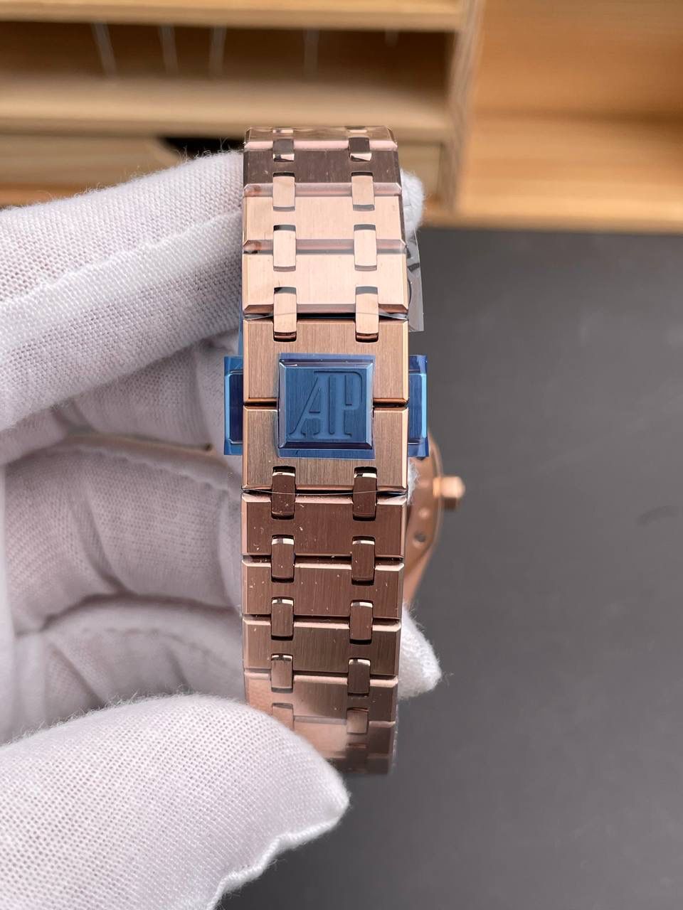 🚀皇家橡树 77351钻圈白盘女表/34mm/9015机💯