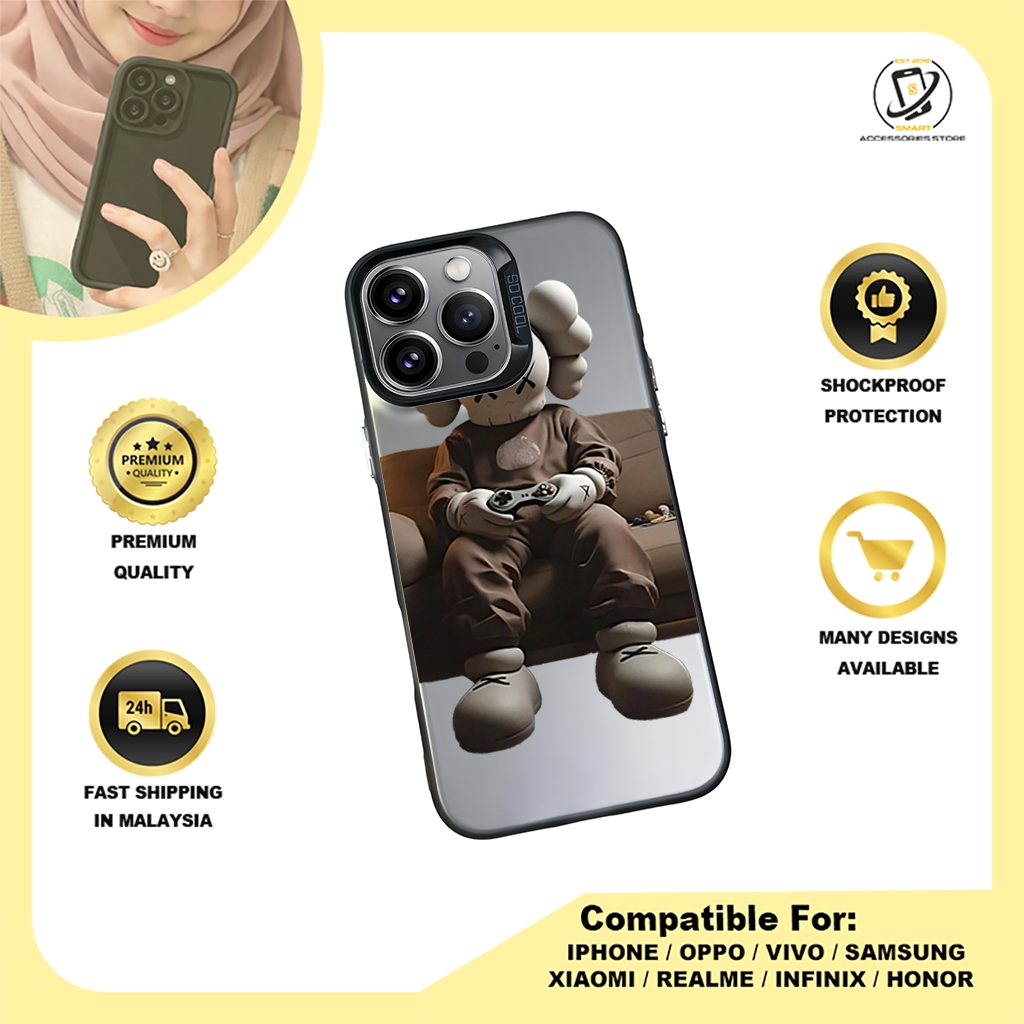 IMD CASE PHONE FOR INFINIX - DESIGN KAWS A