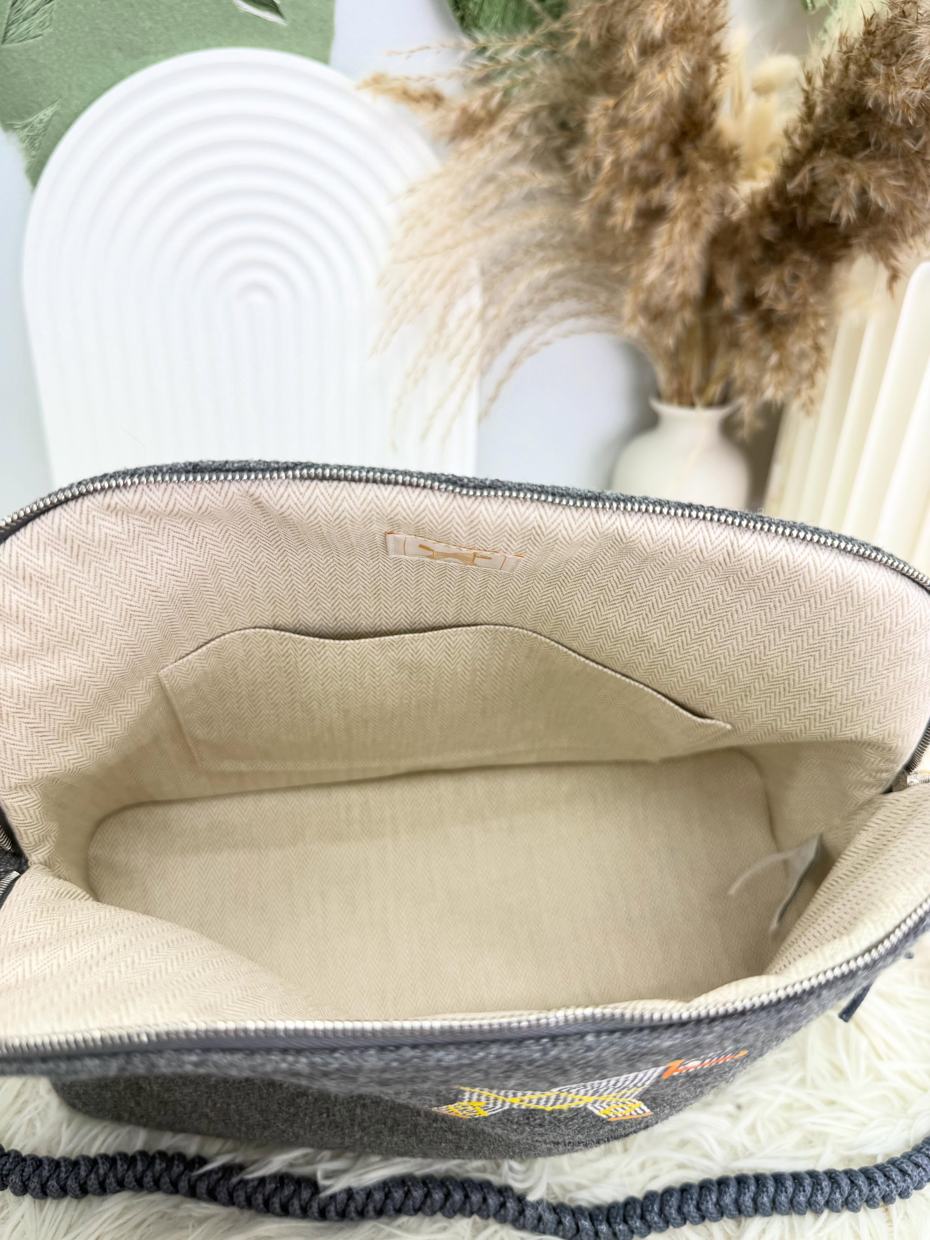 Hermes👜 PRE OWNED 🛍️灰色保齡球飯盒包 🩶  