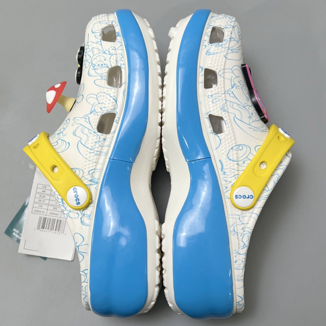 Crocs Smurfs Platform Clog