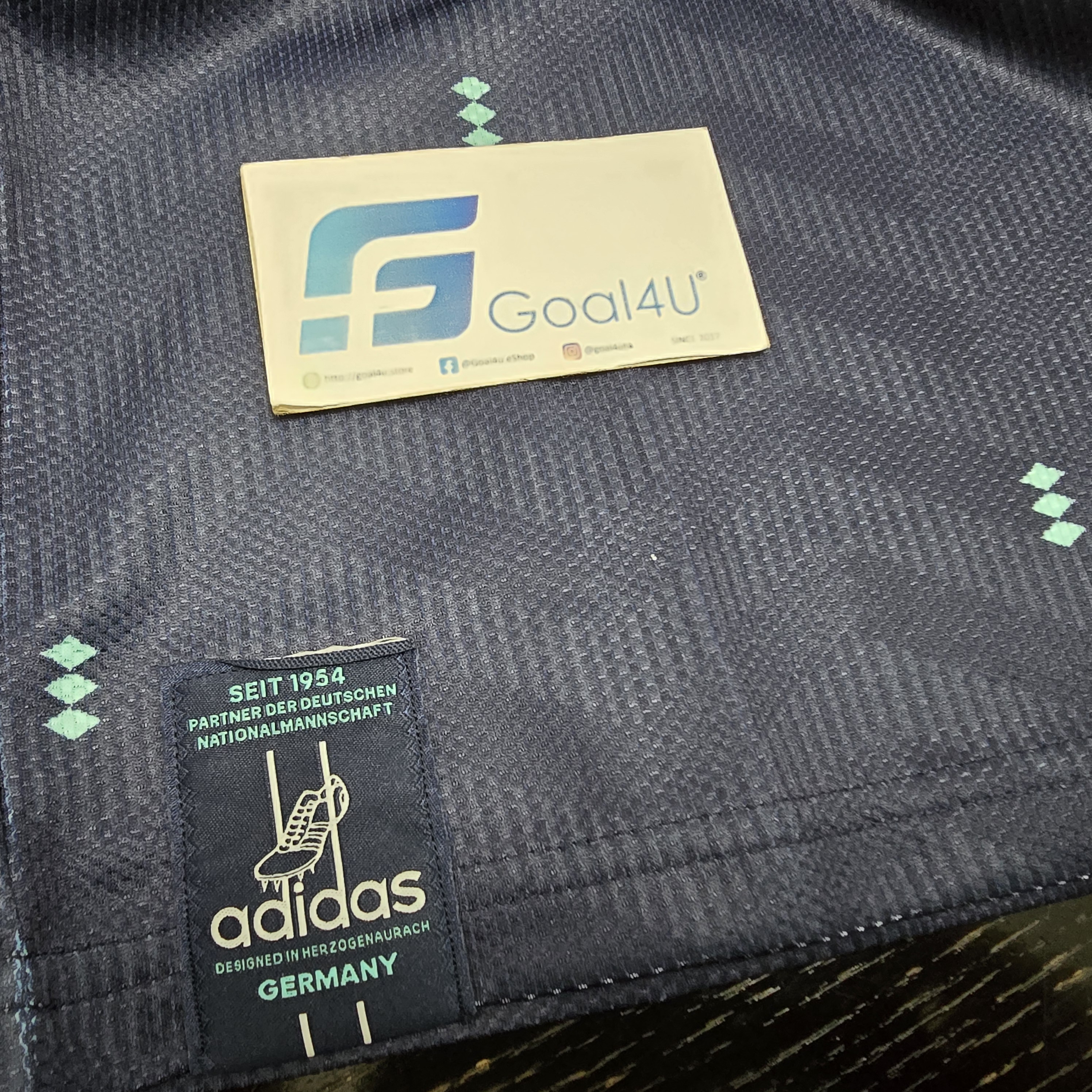 🌊海洋氣息  Adidas Germany 德國 2026-27 作客球迷版球衣 (可加印字章) JN2074