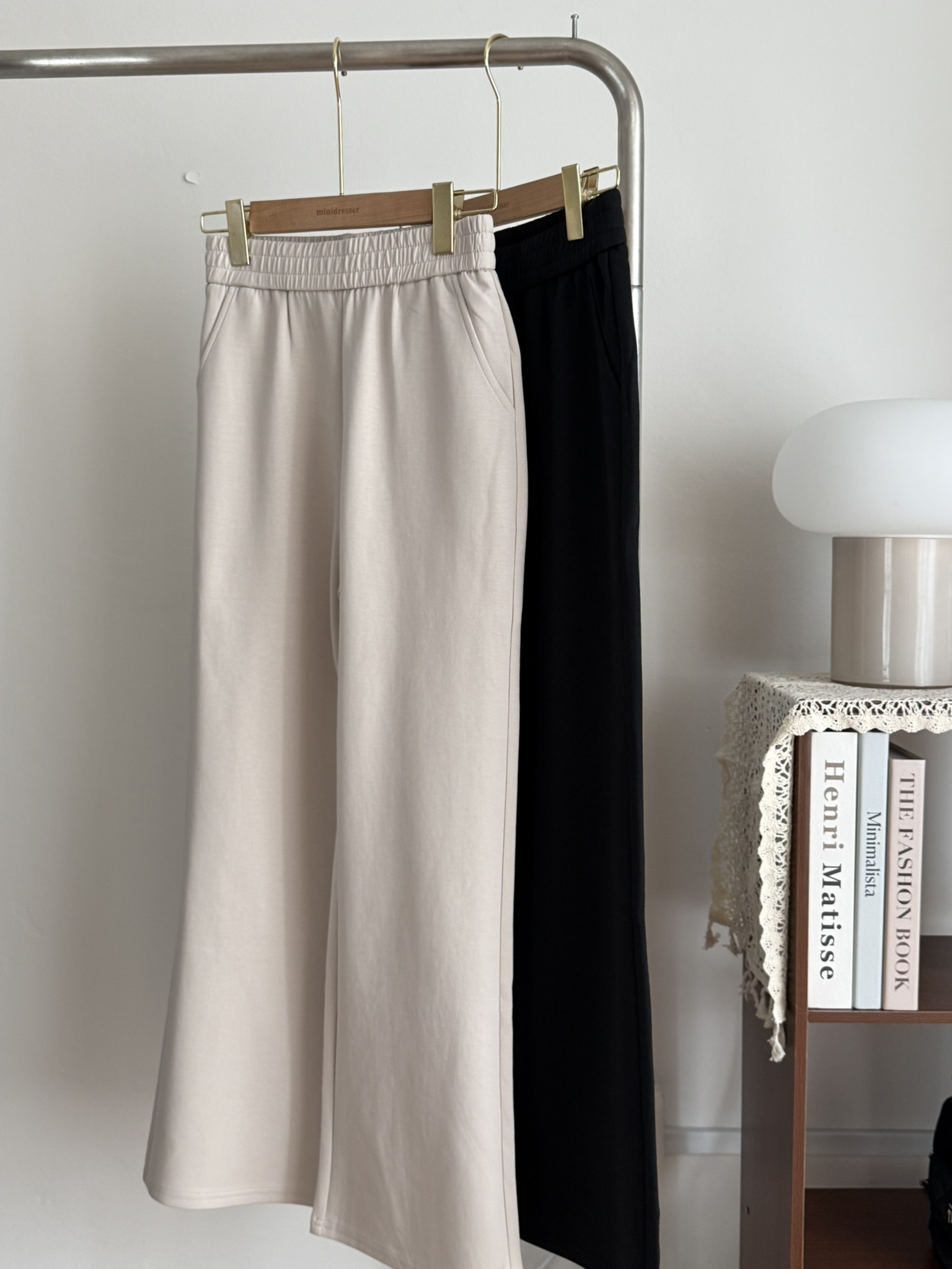 Jovy Straight Leg Pants | Cream
