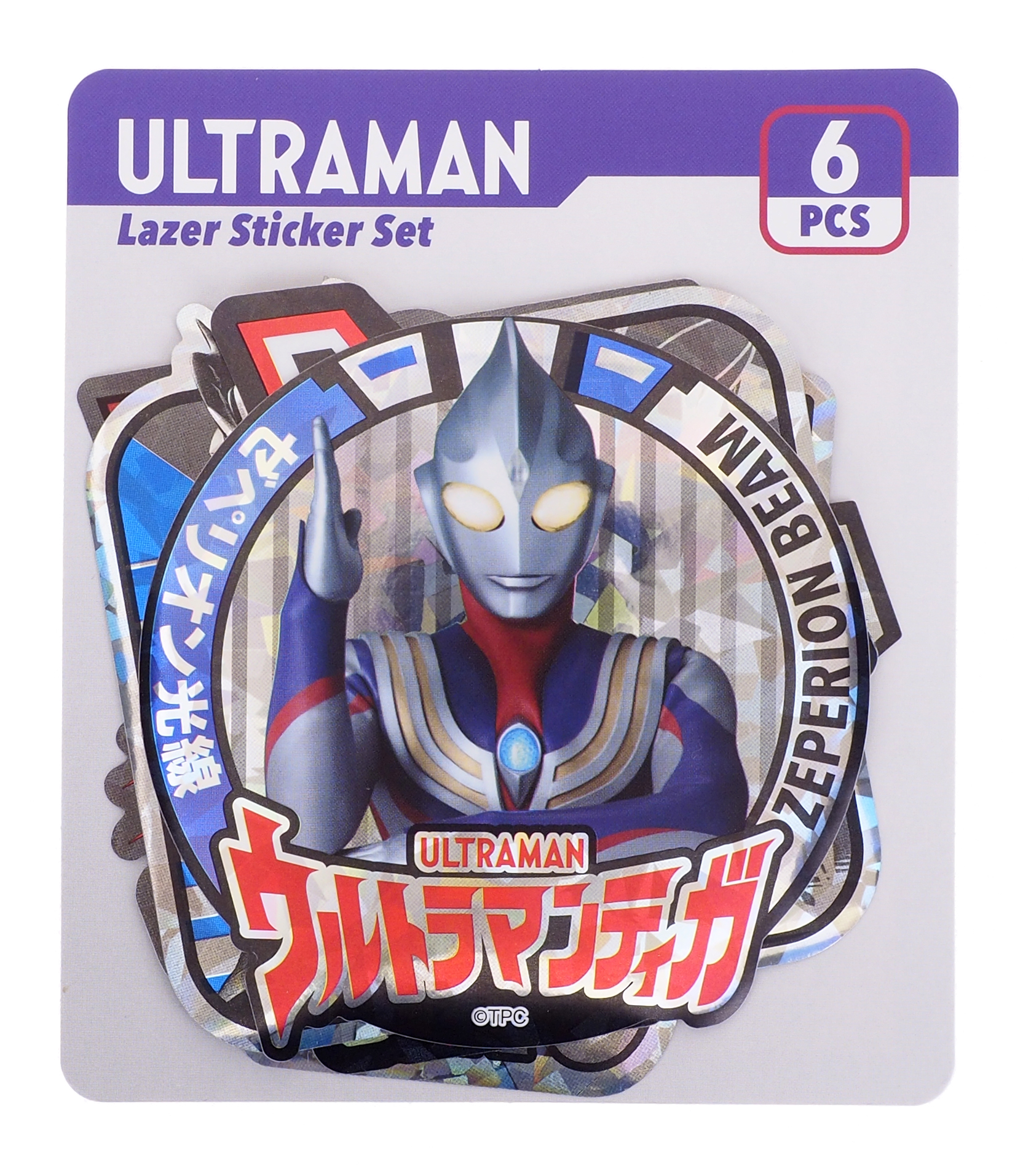 Ultraman Laser Paper Sticker 鐳射貼紙