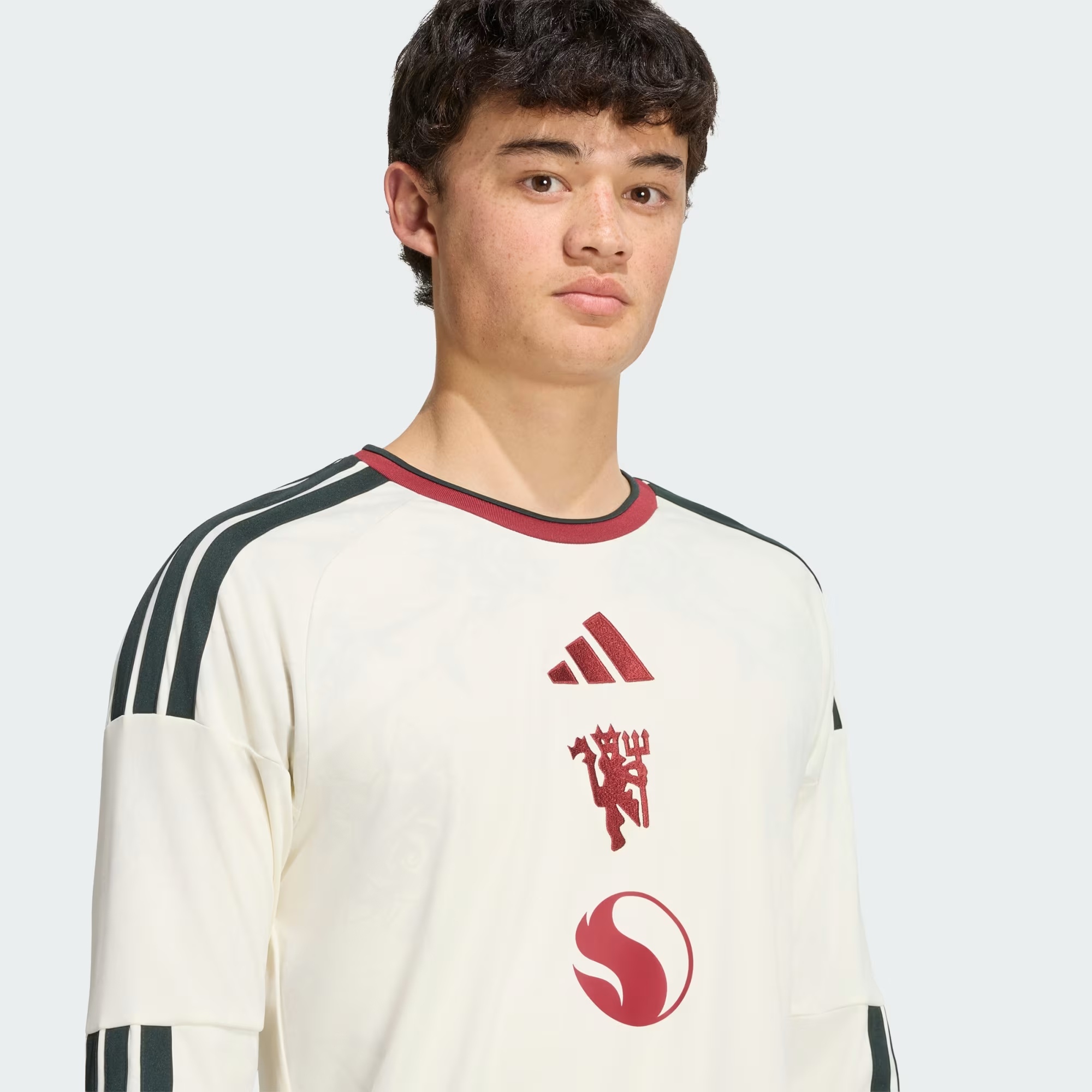 Adidas Manchester United 曼聯 2026-27 三客長袖球迷版球衣 (可加印字章) KB5560