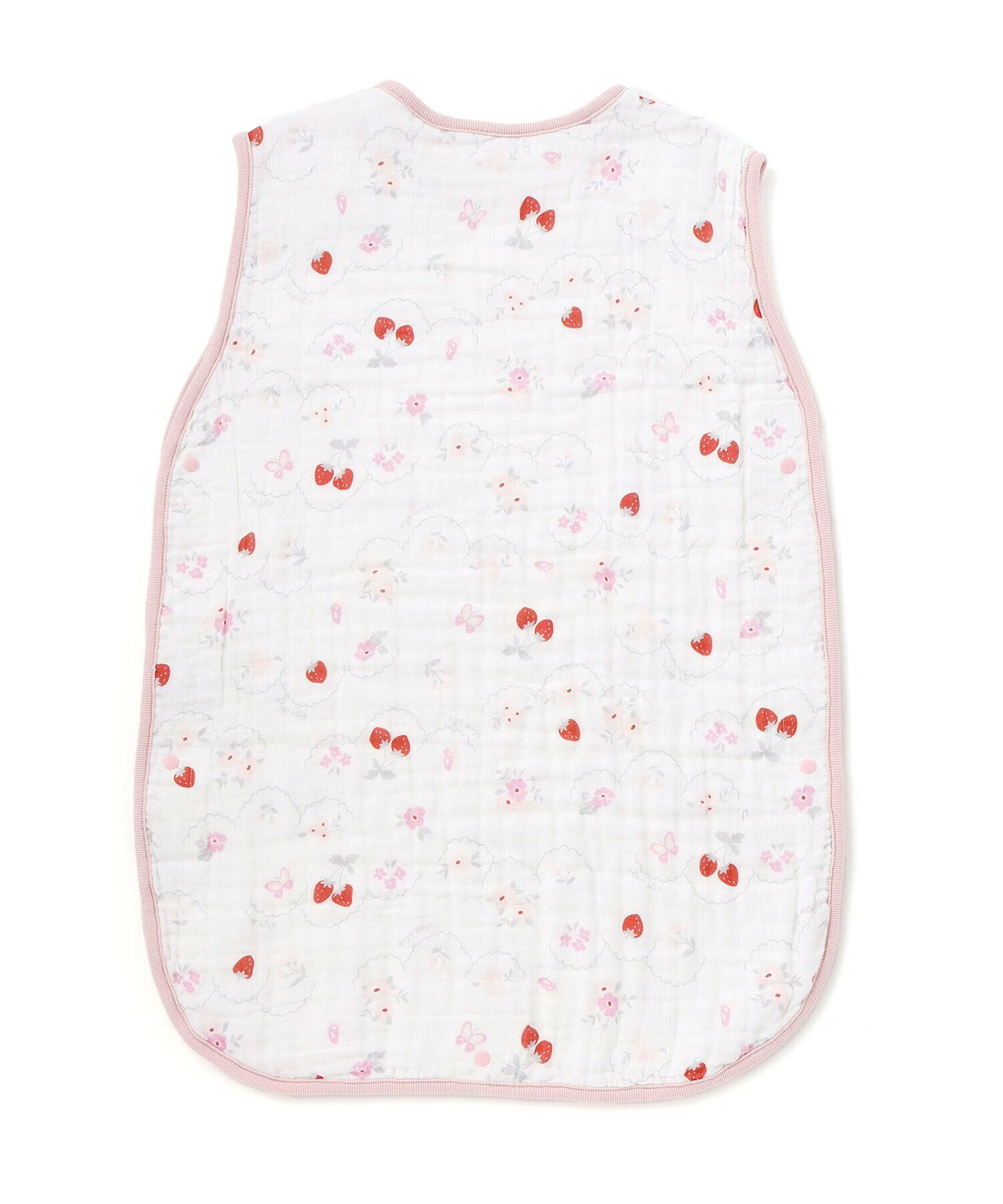 🇯🇵預訂 日本直送🇯🇵Slap Slip Baby三色動物草莓海洋圖案滿印純棉紗防踢睡袋